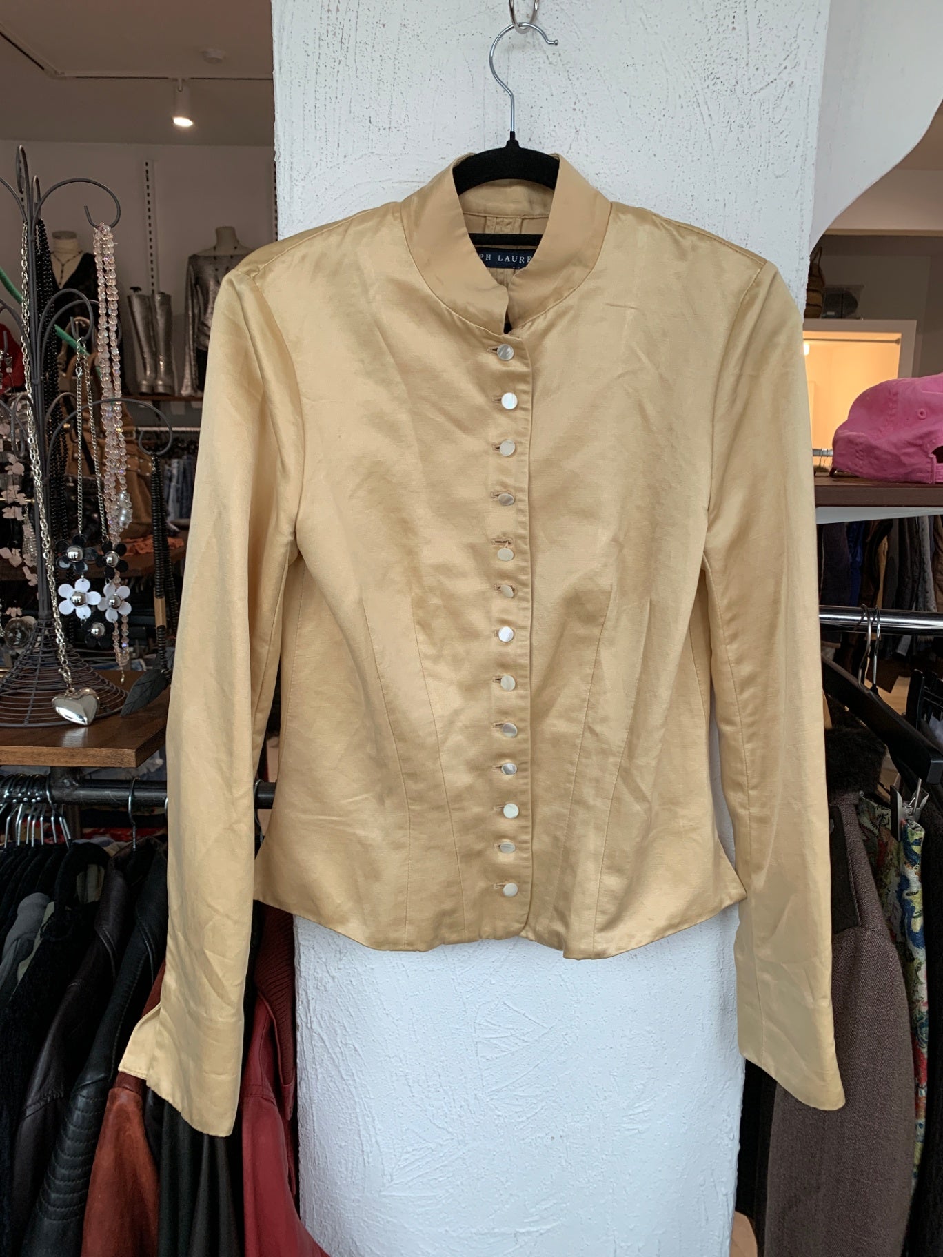 Ralph Lauren Jacke M Gold