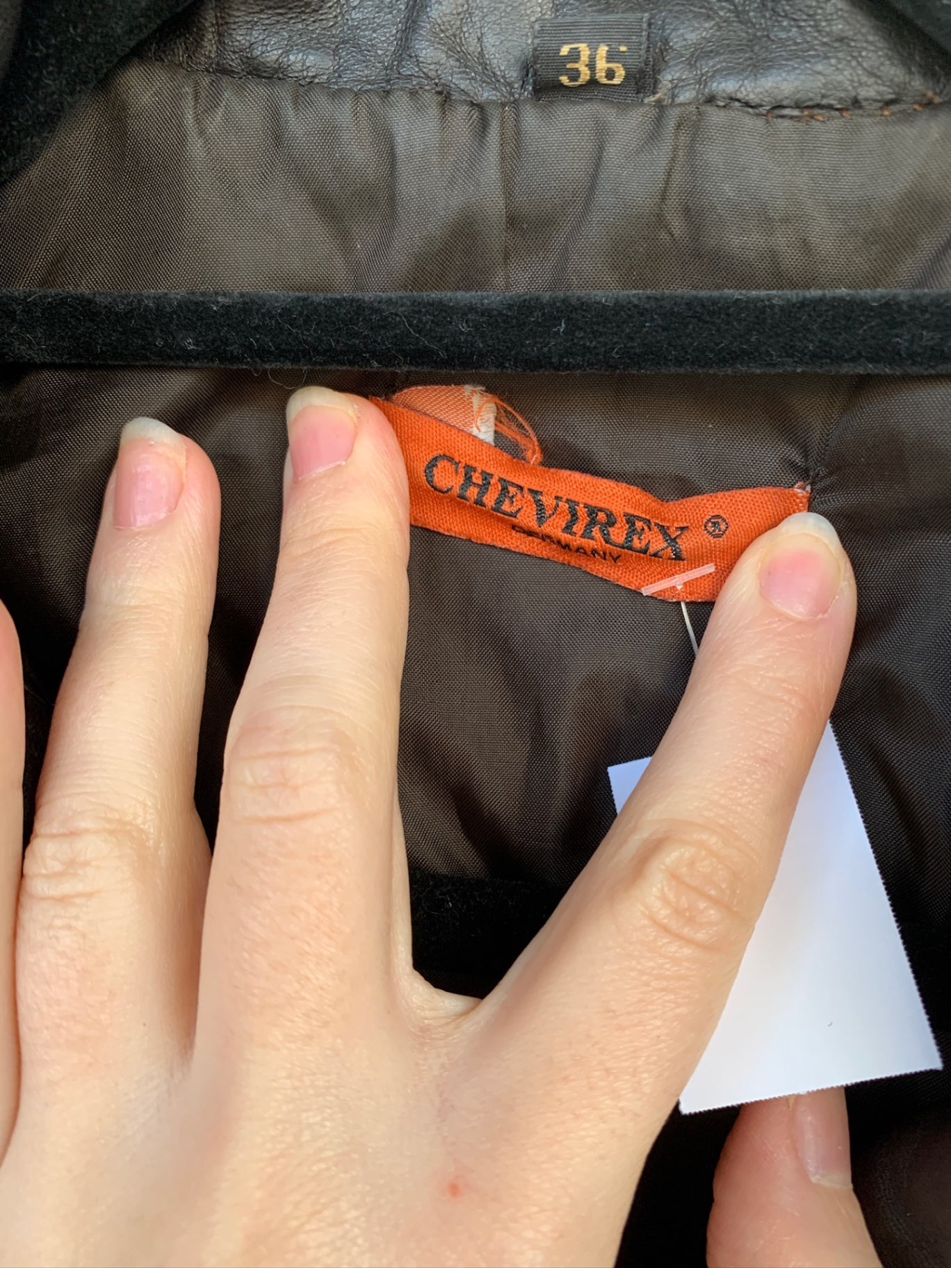 Chevirex Jacke 36 Grau