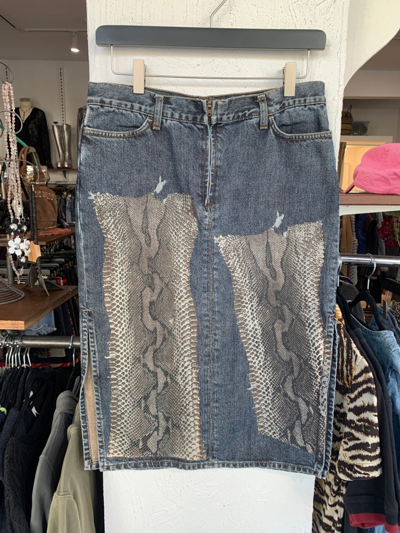 Cavalli Rock 36 Blau, Beige, Schwarz