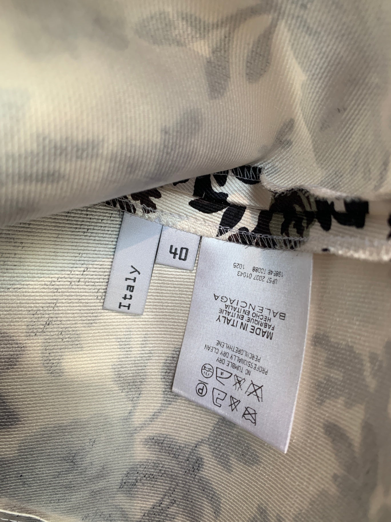 Balenciaga SS 2008 Runway Top 100% Seide Gr. 40 wie neu Ready-to-Wear