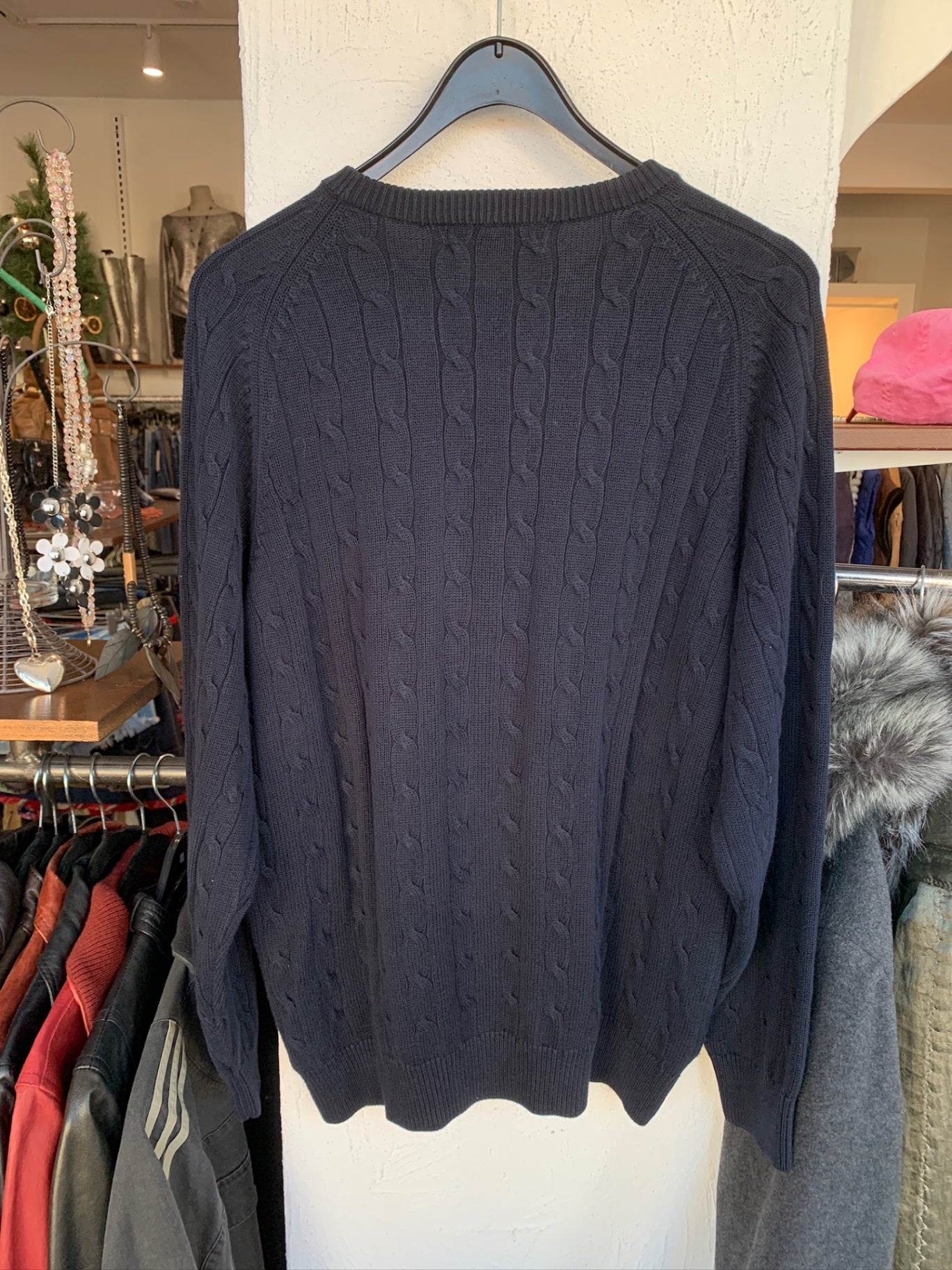 Abercrombie & Fitch Sweater M Dunkelblau