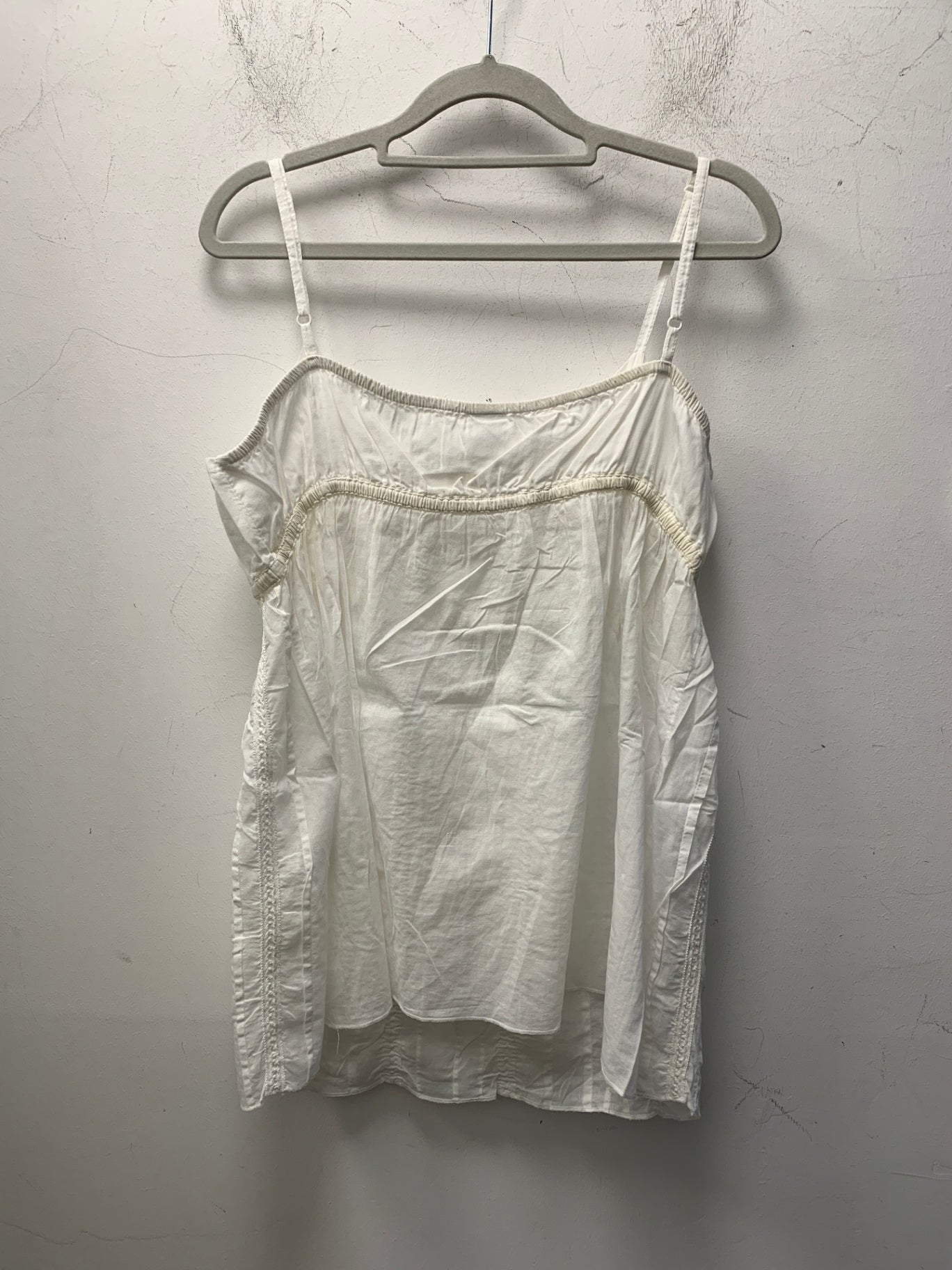 Camaieu Top 40 Weiß mit Perlen