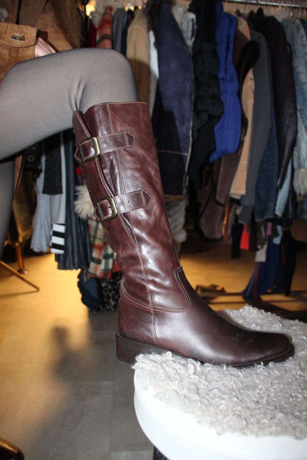 Gabor Stiefel 37,5 Braun Rot