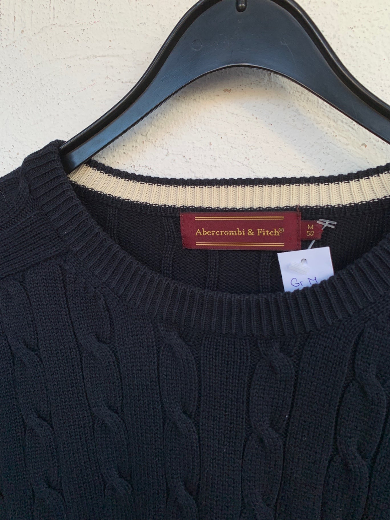 Abercrombie & Fitch Sweater M Dunkelblau