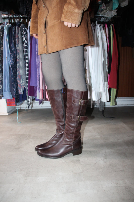 Gabor Stiefel 37,5 Braun Rot