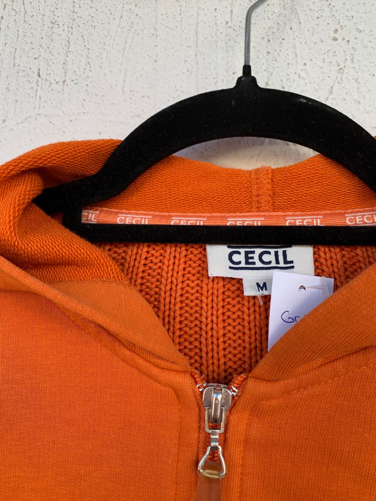 Cecil Hoodie M Orange