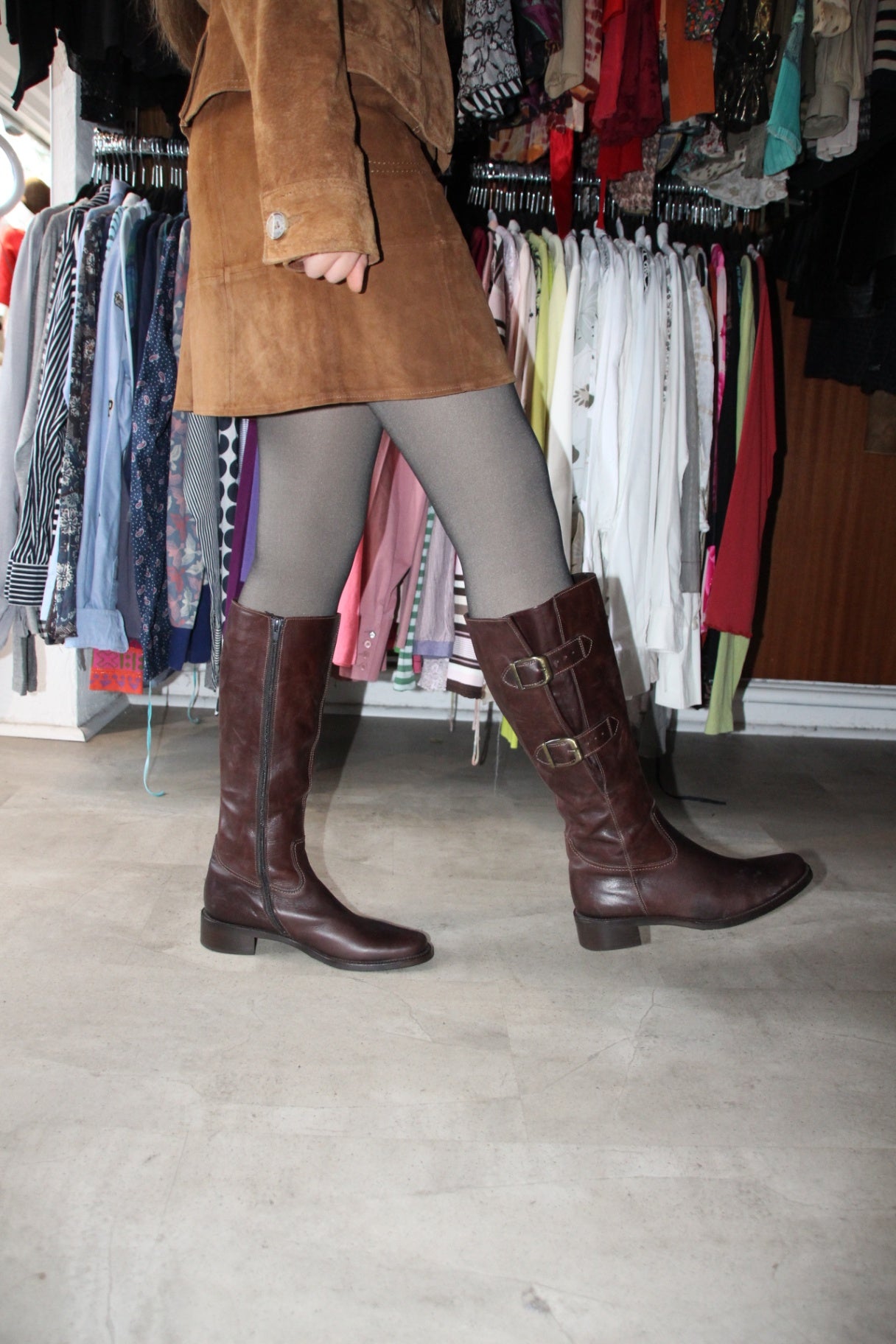 Gabor Stiefel 37,5 Braun Rot