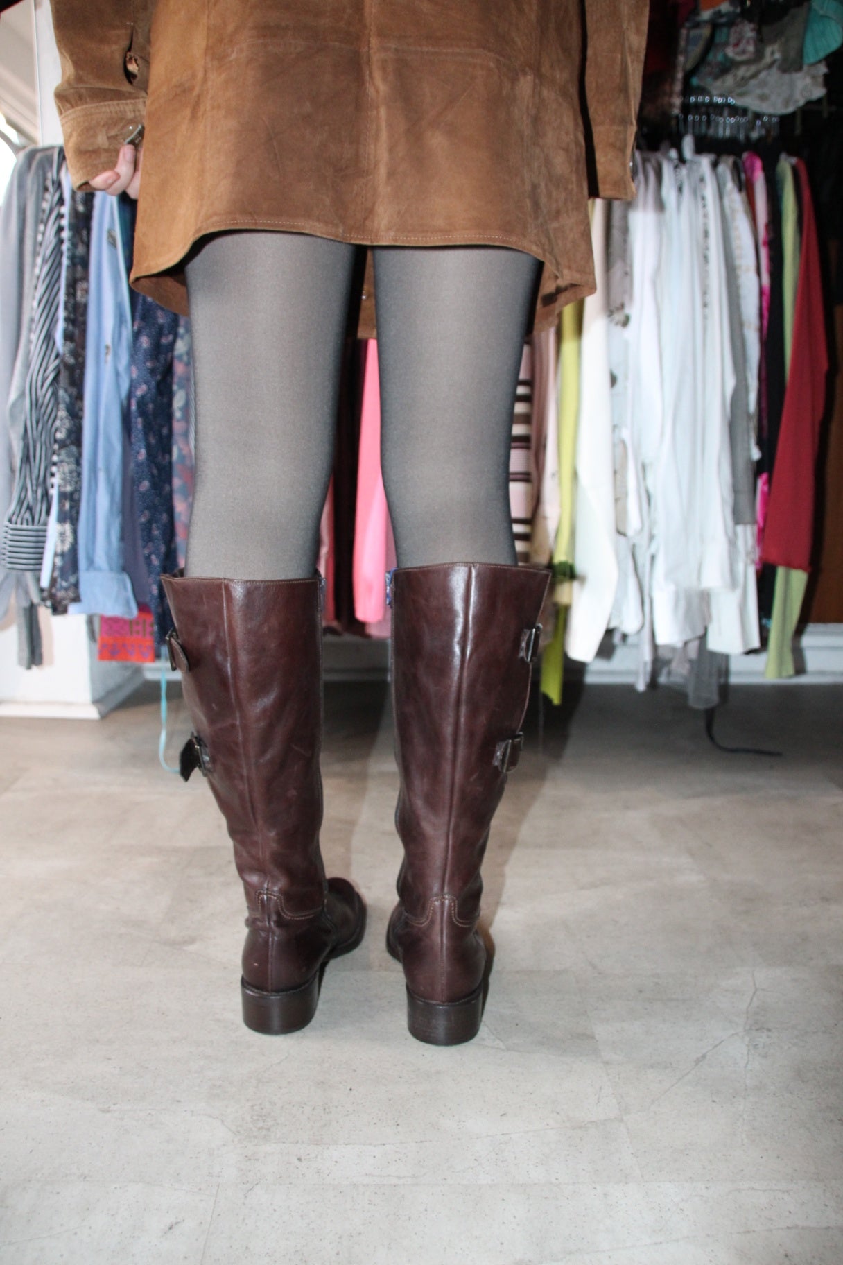 Gabor Stiefel 37,5 Braun Rot