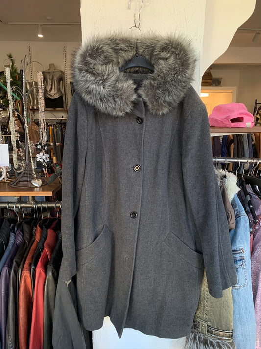 Bernd Berger Jacke 48 Grau