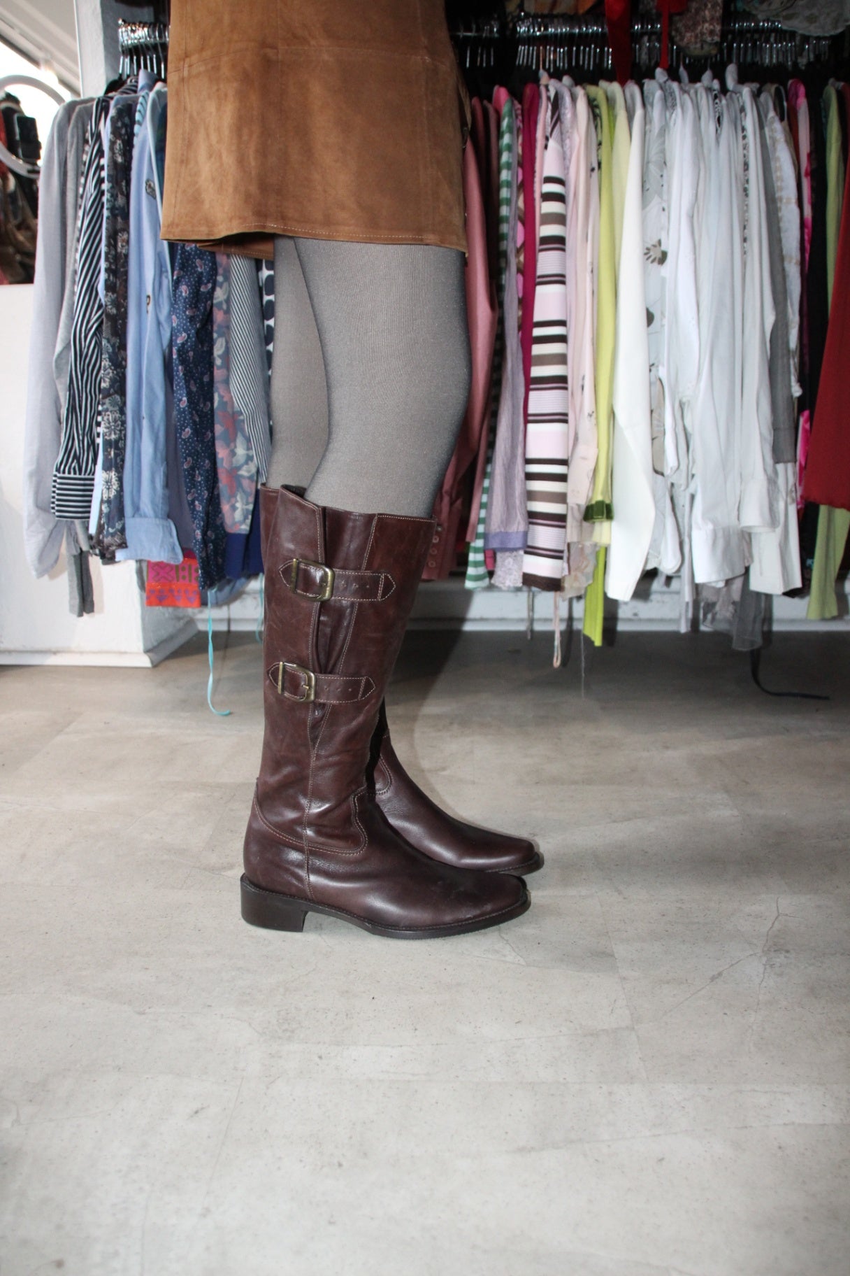 Gabor Stiefel 37,5 Braun Rot