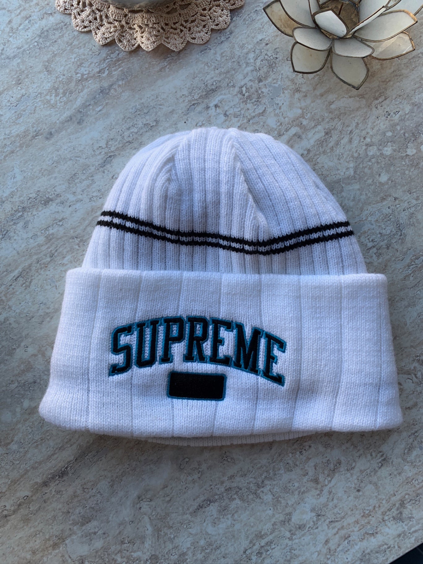 Supreme Mütze Weiß