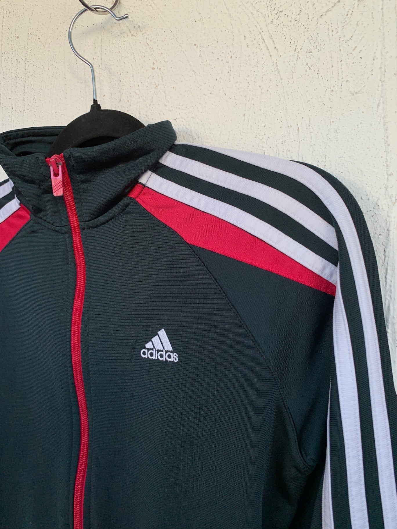 Adidas Hoodie XS Schwarz, Rot, Weiß