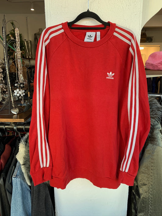 adidas Hoodie L Rot