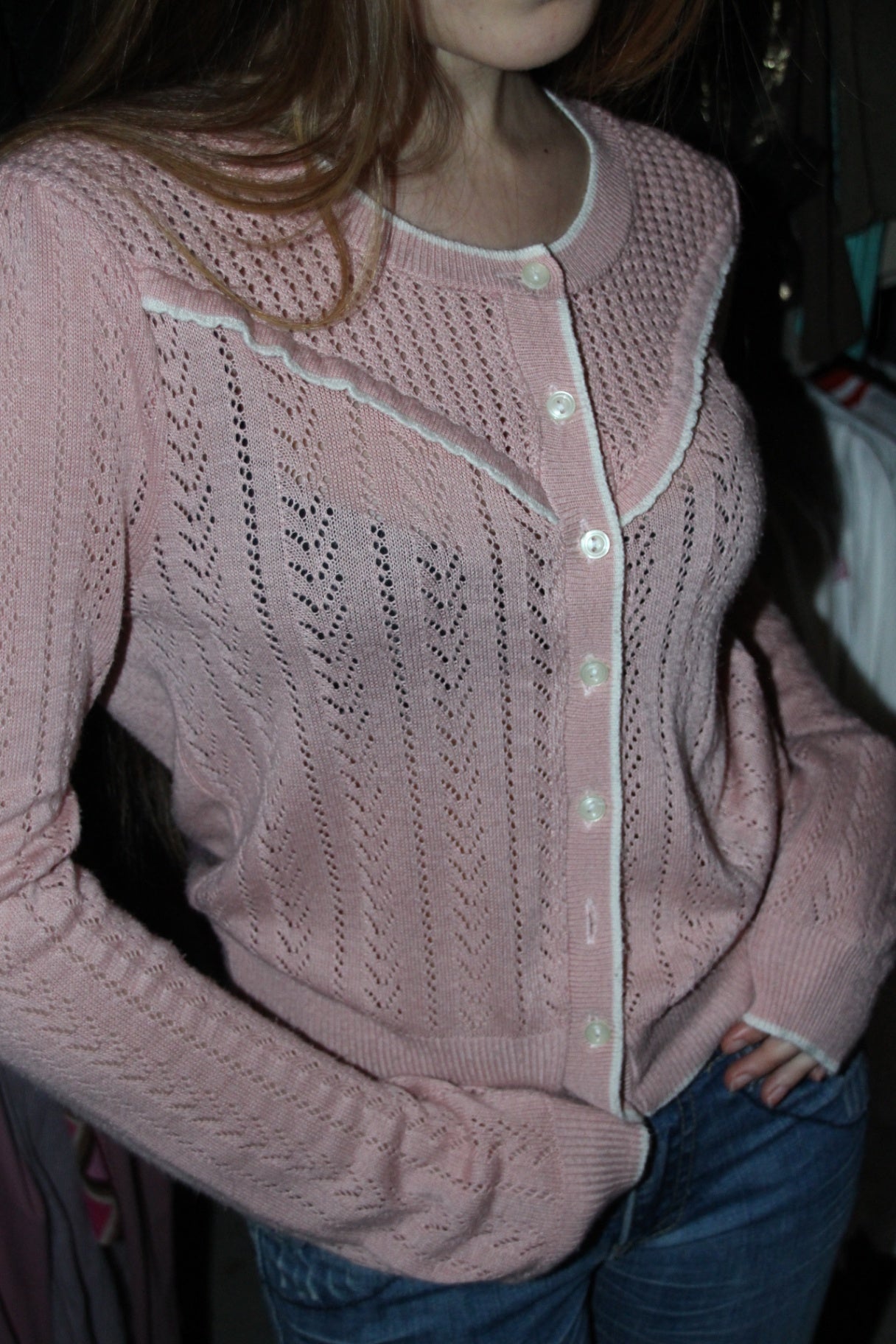 Miss Selfridge Cardigan 40 Rosa