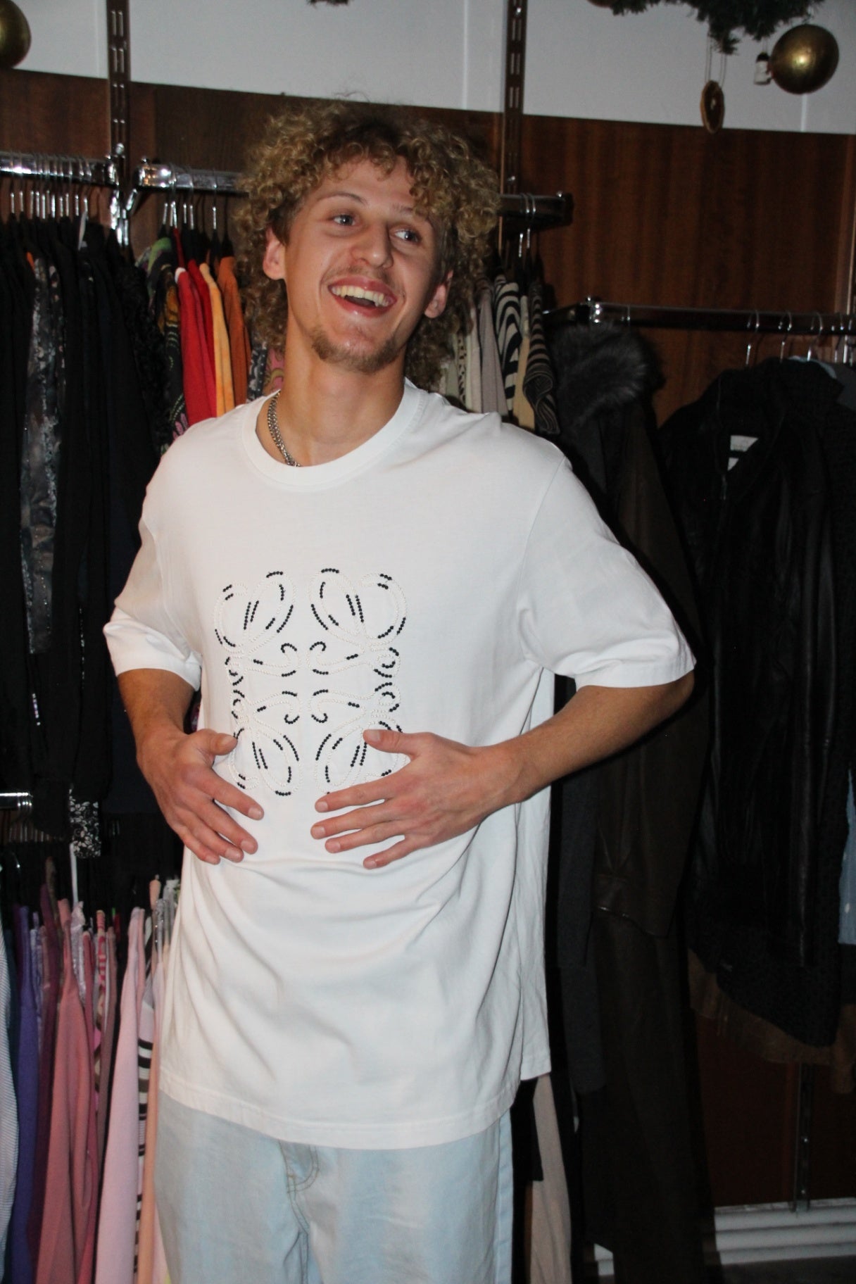 LOEWE T-Shirt XXL Weiß