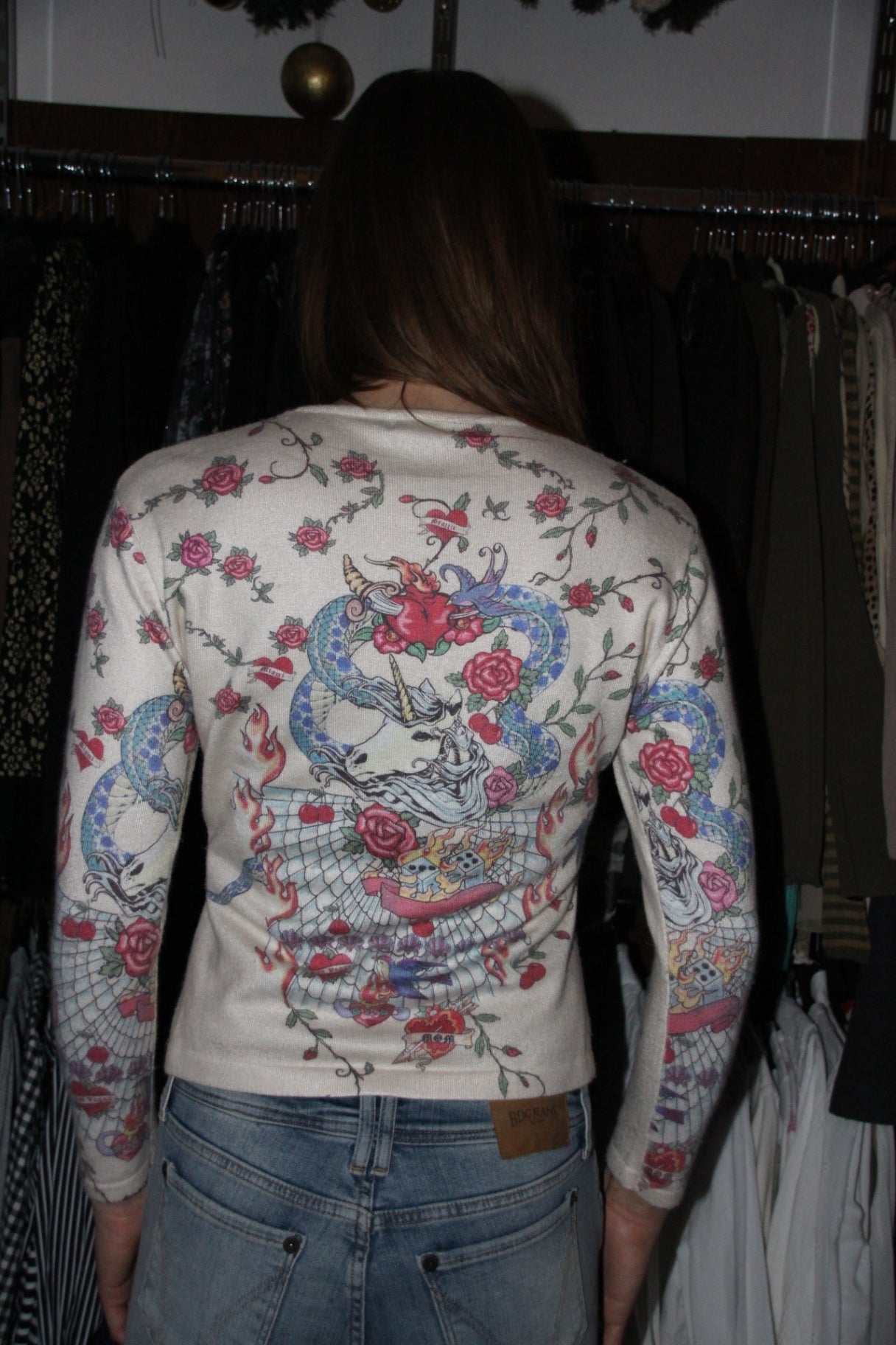 Etoile du Monde Oberteil M Beige, Rosa, Grün