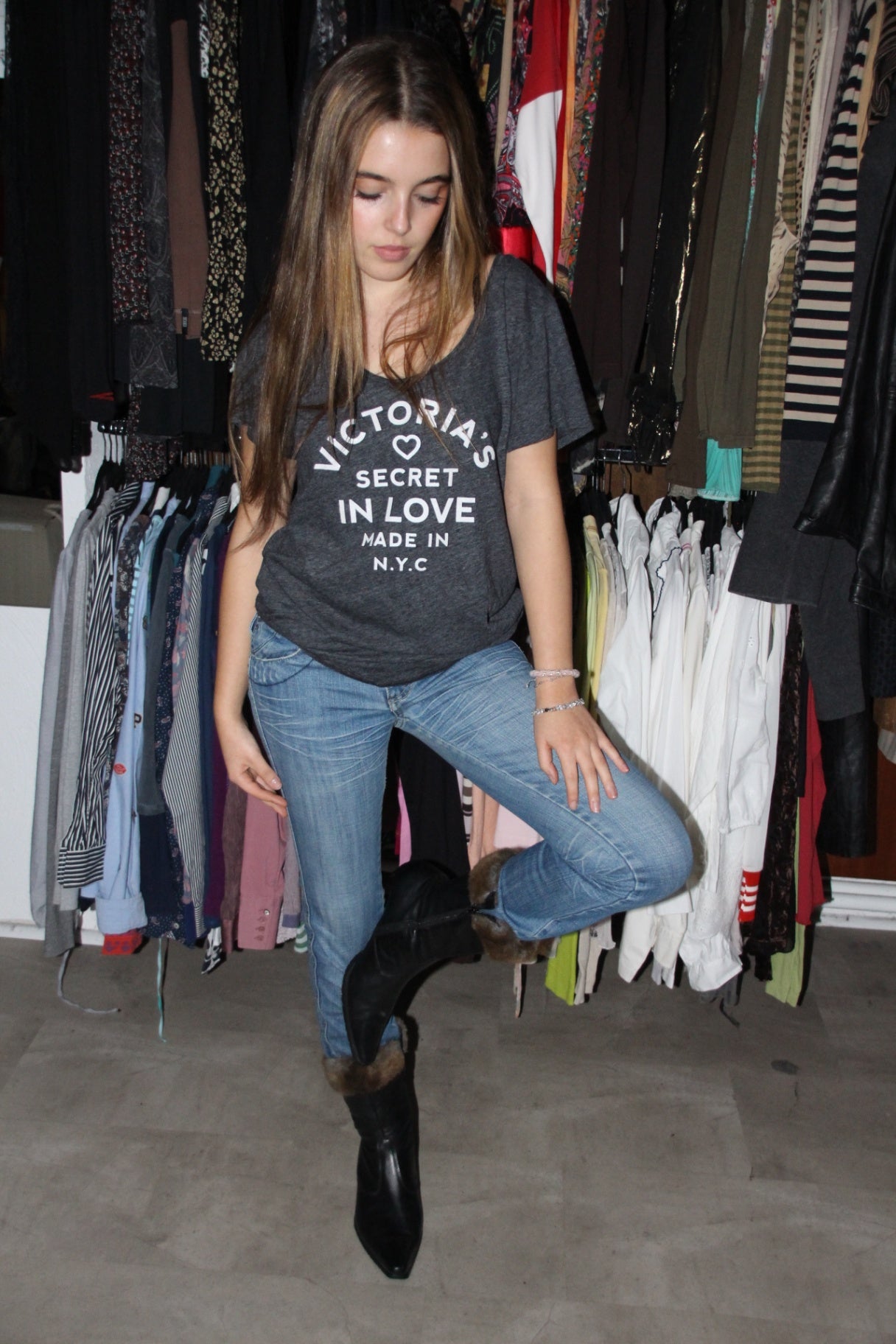 Victoria Secret T-Shirt XS Grau