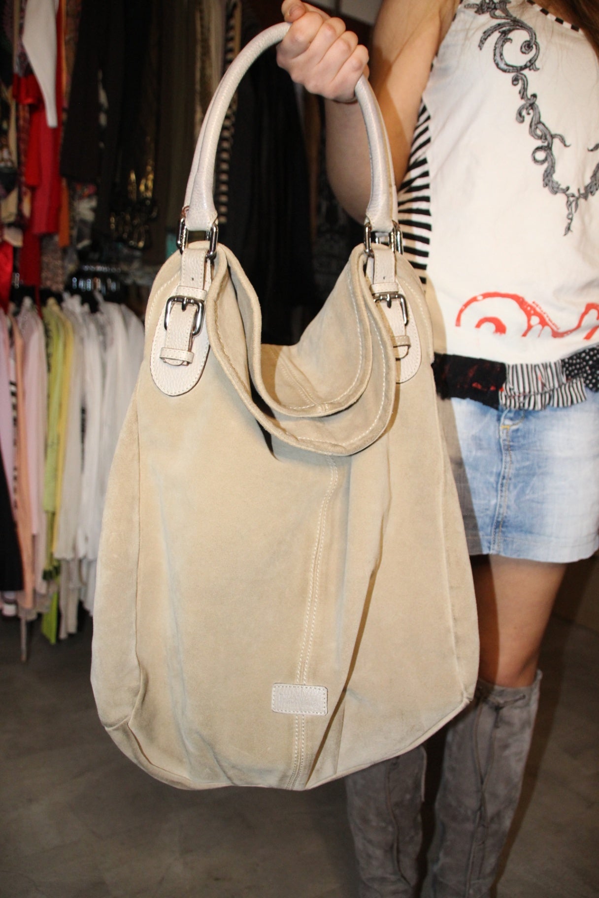 MaxMara Handtasche Beige