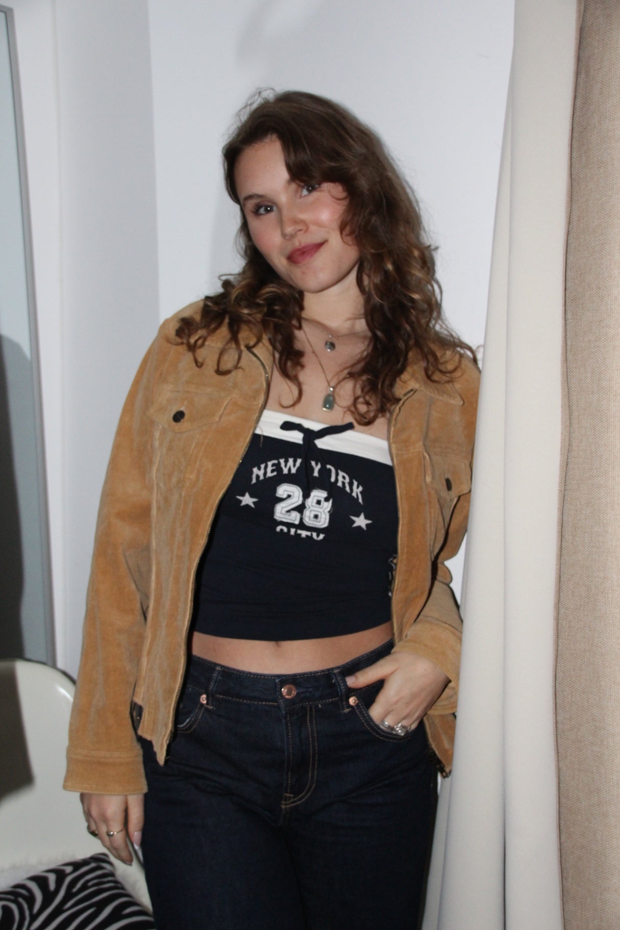 Reject Jacke 44 Braun