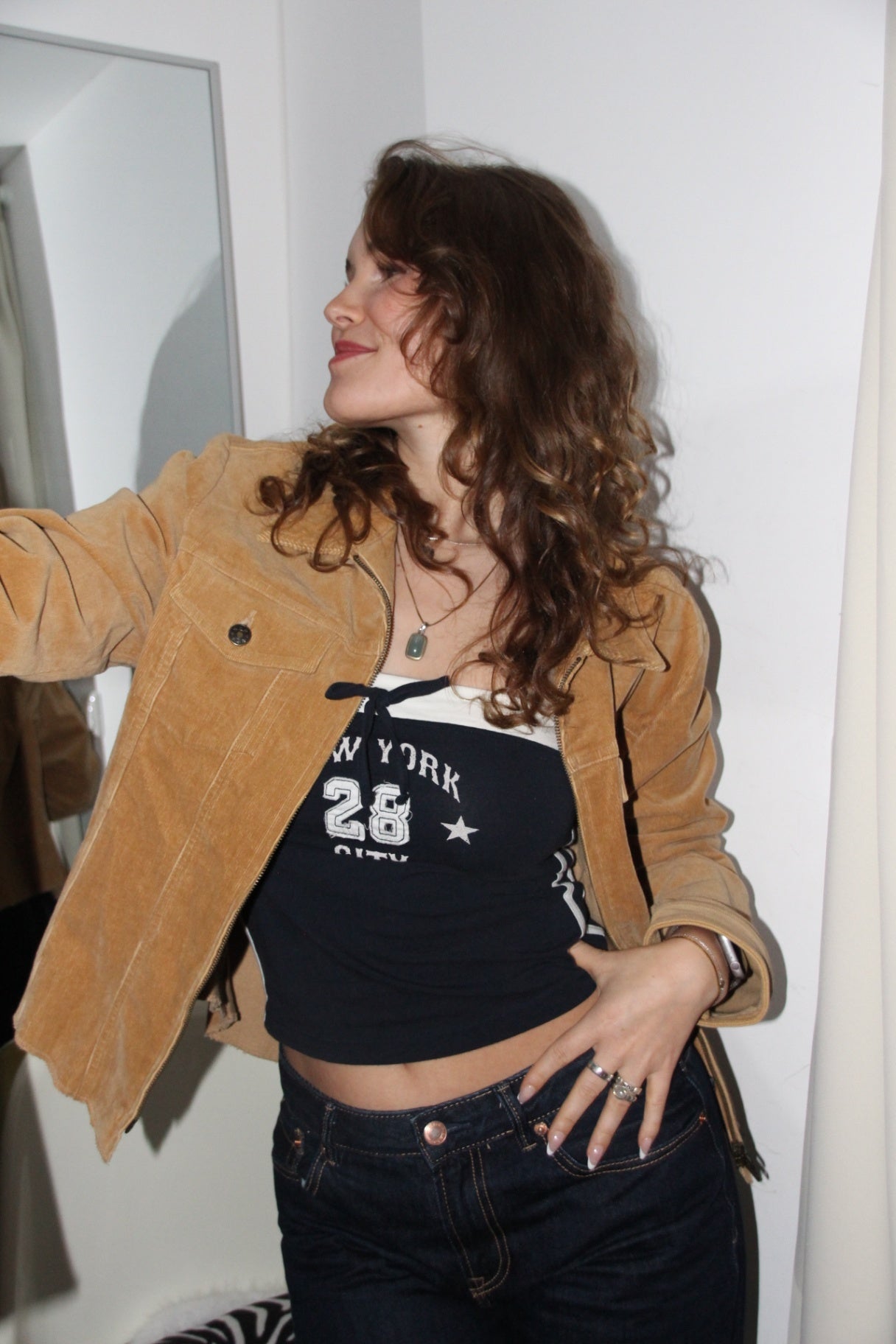 Reject Jacke 44 Braun