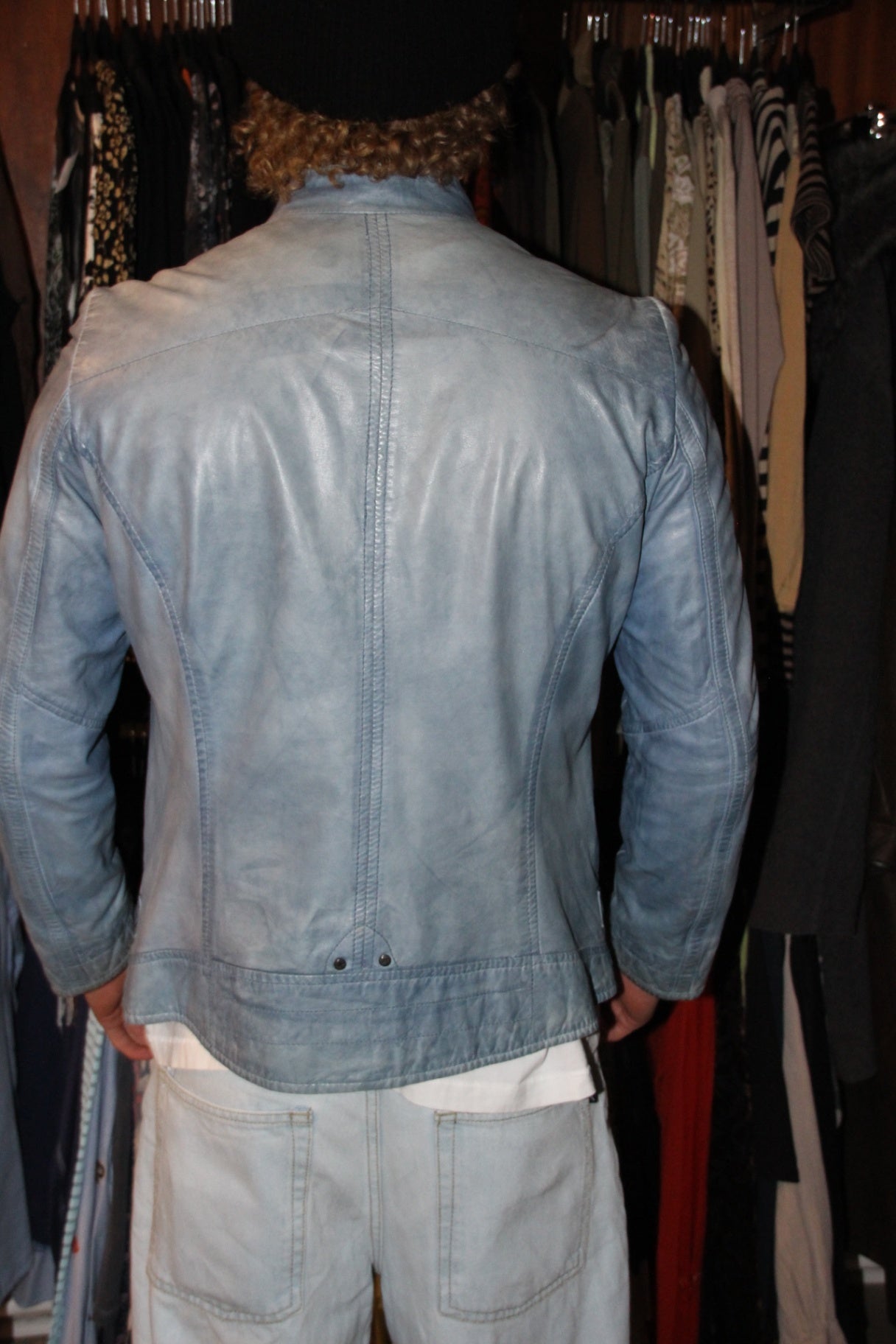 Milestone Jacke L Hellblau