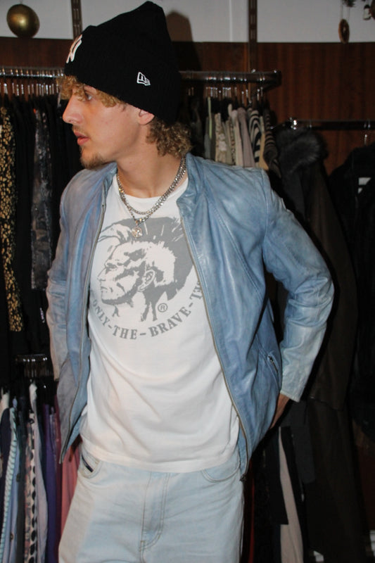 Milestone Jacke L Hellblau