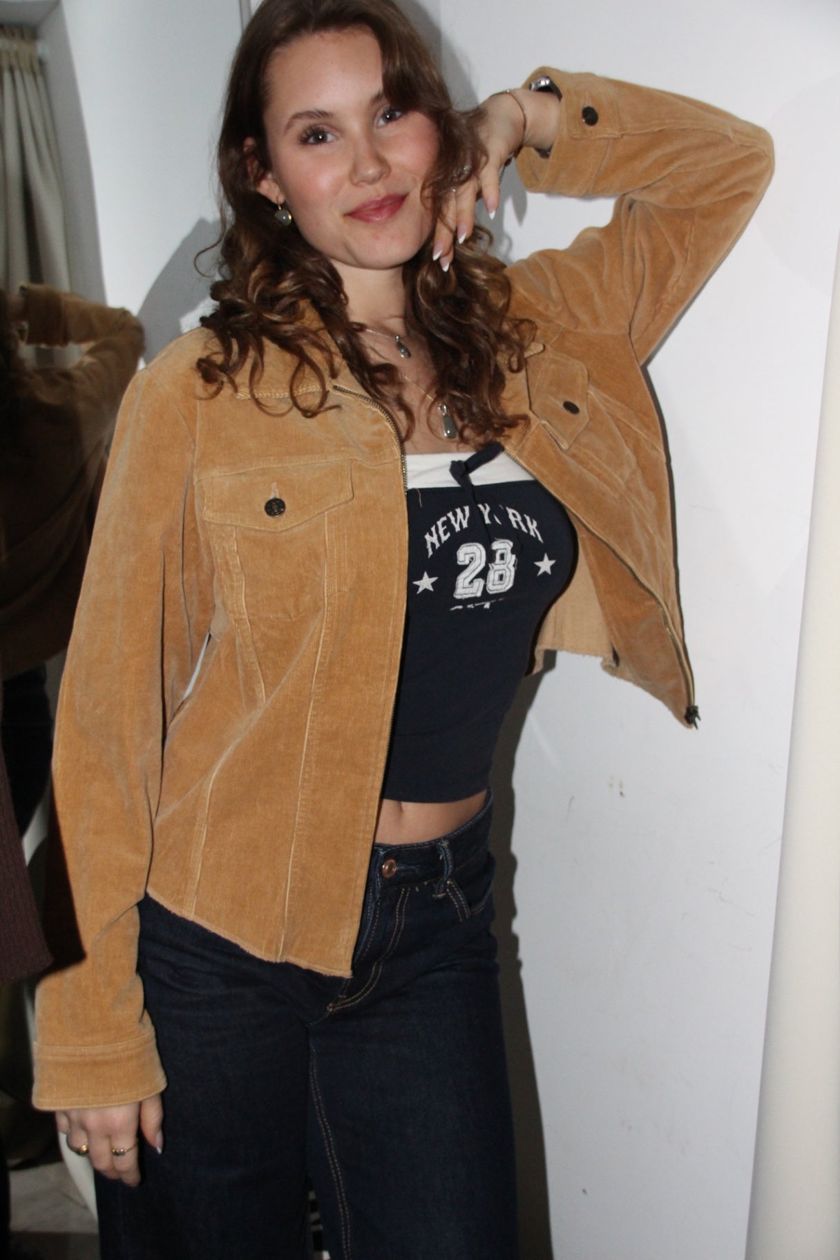 Reject Jacke 44 Braun