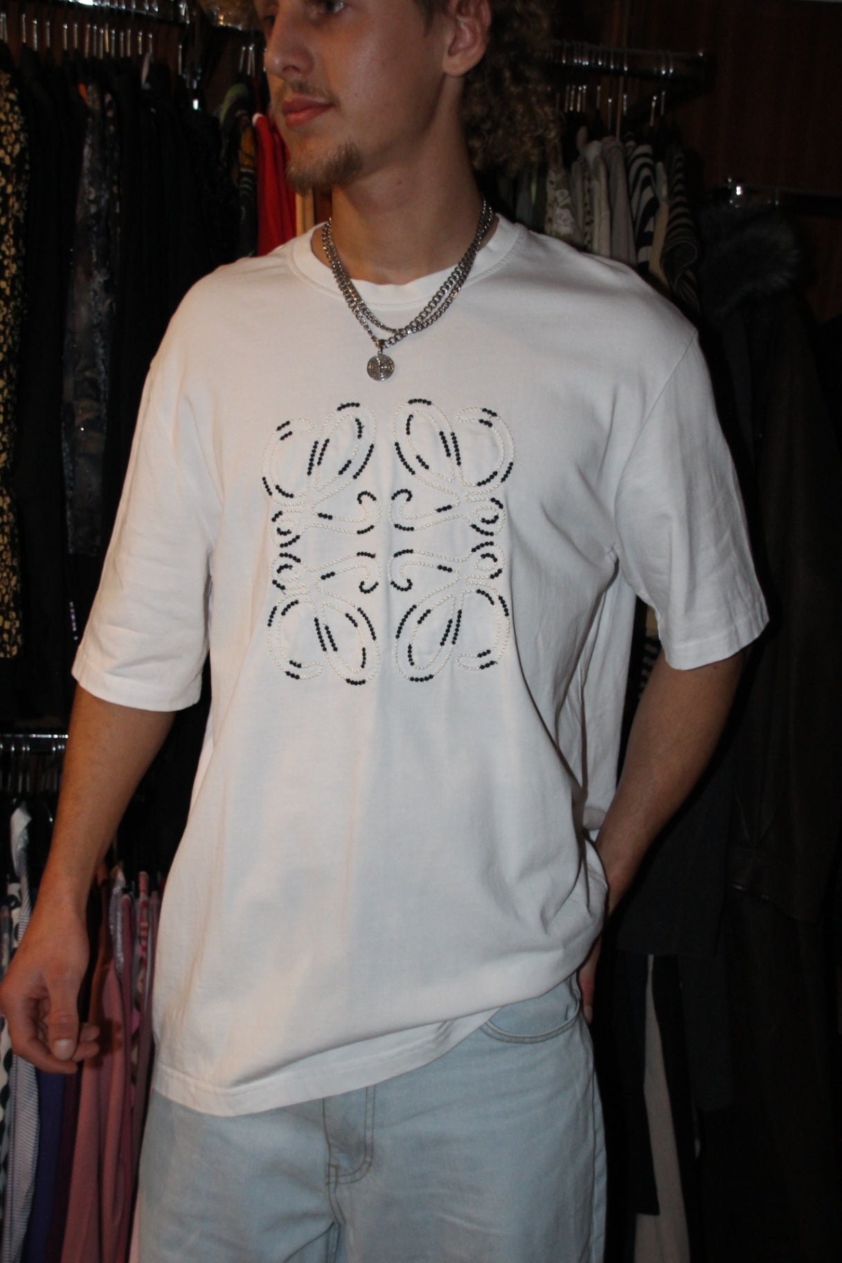 LOEWE T-Shirt XXL Weiß