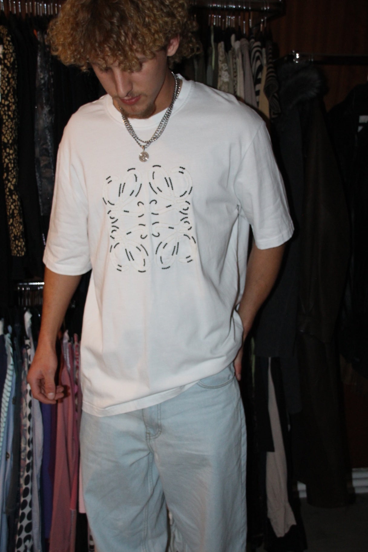 LOEWE T-Shirt XXL Weiß