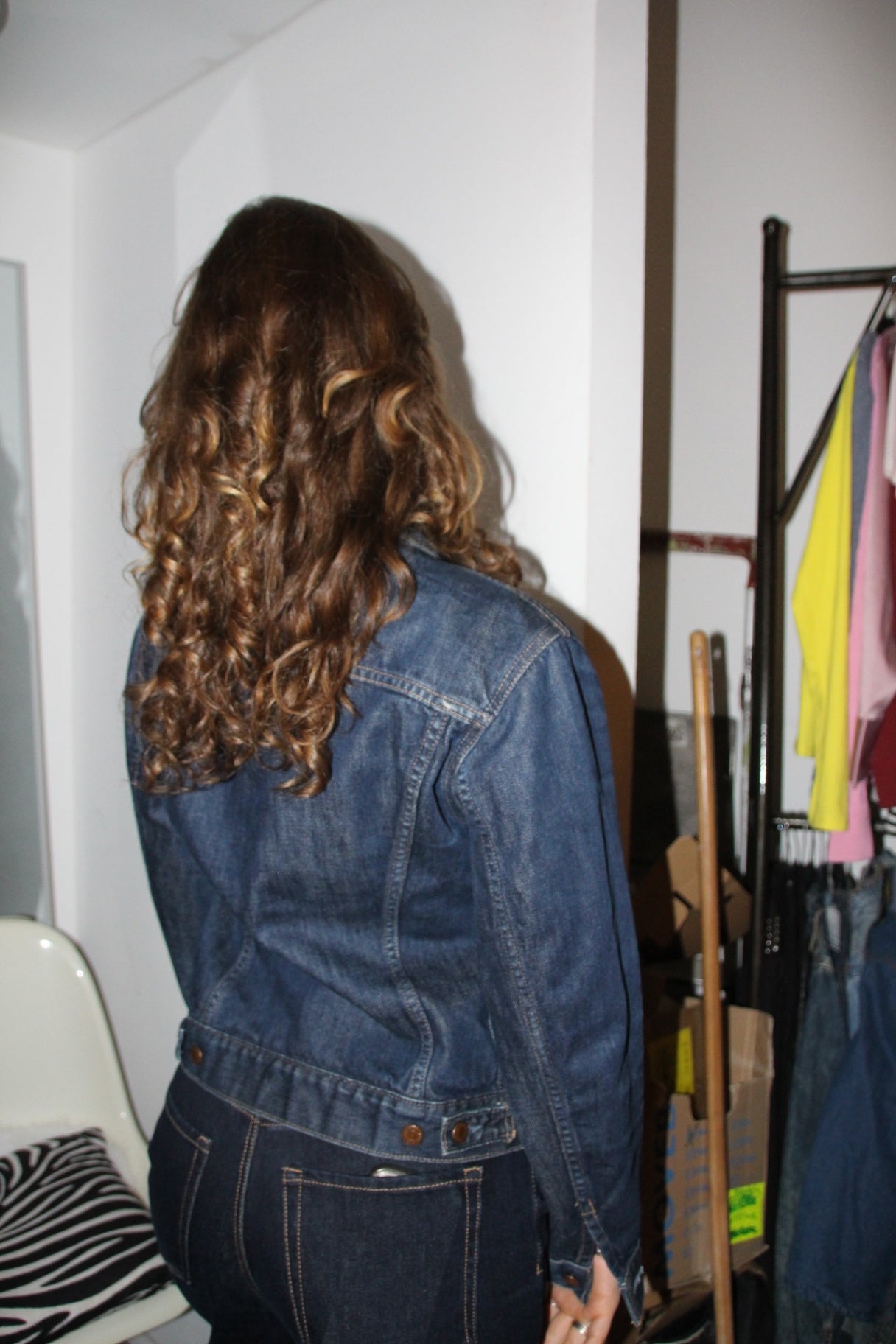 Levi's Jeansjacke M Dunkelblau