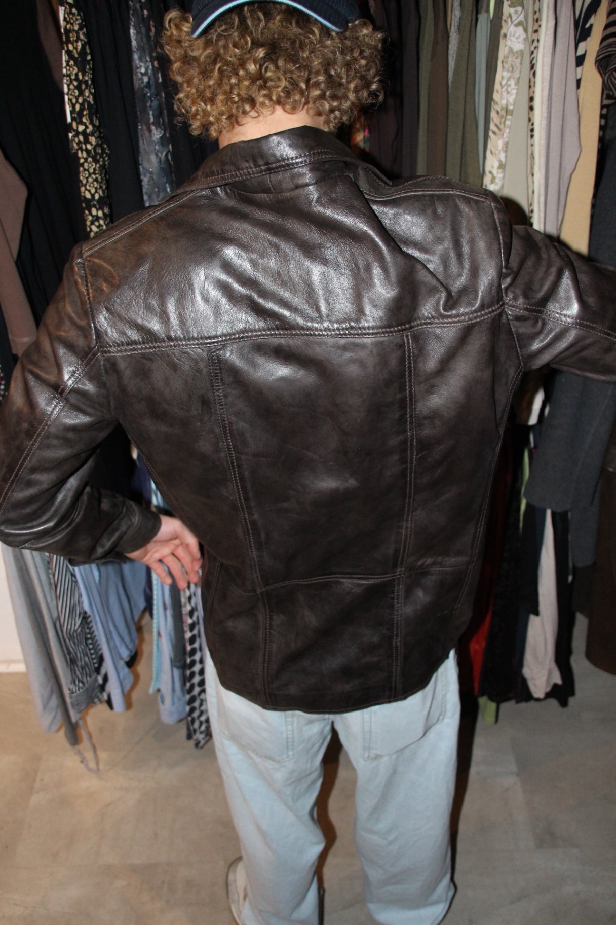 Stones Jacke XL Dunkelbraun