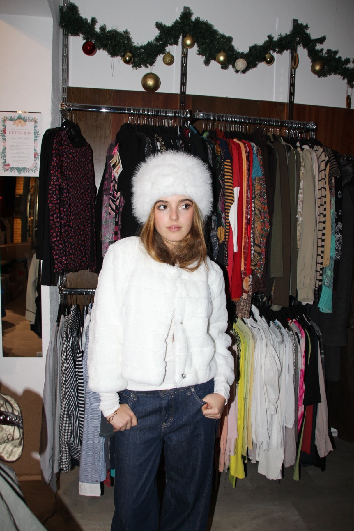 manguun Jacke 44 Weiß