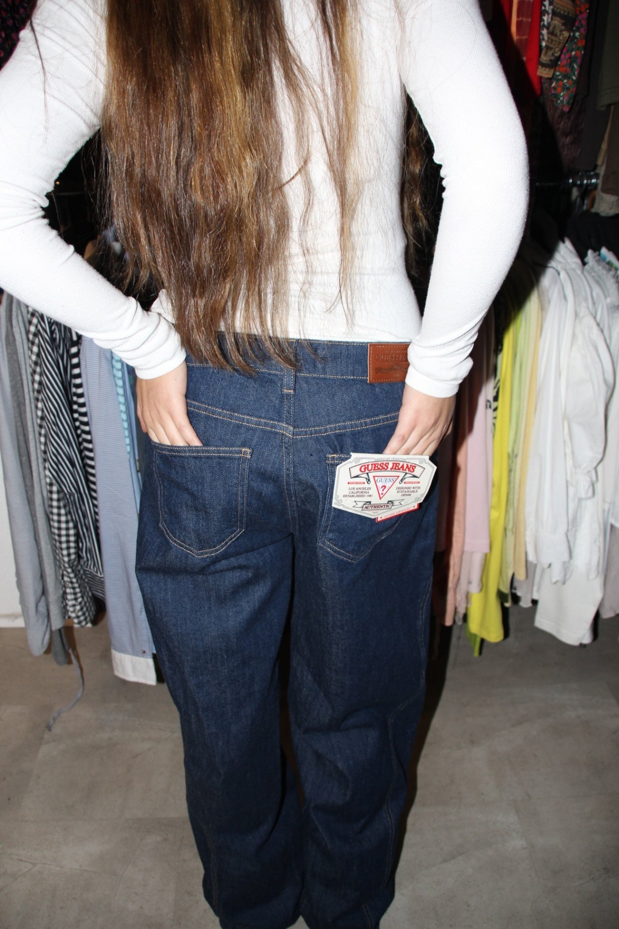 Guess Jeans W28 Blau