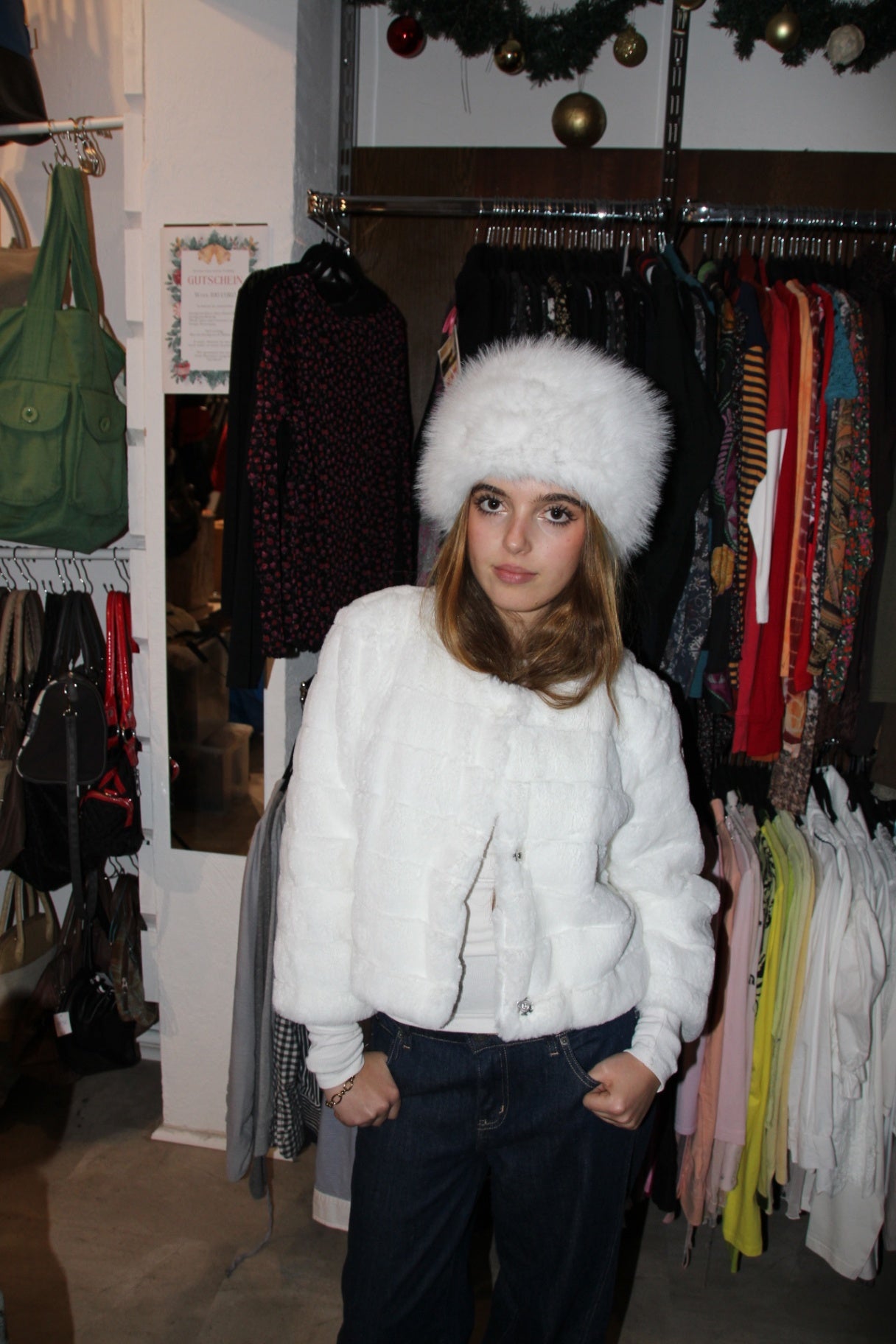 manguun Jacke 44 Weiß