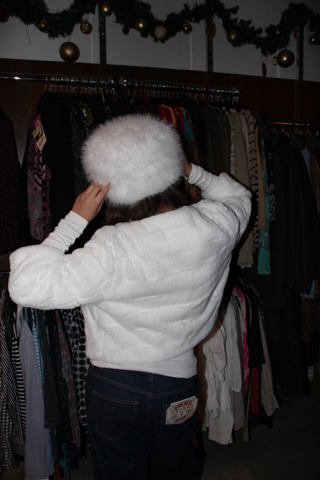 manguun Jacke 44 Weiß