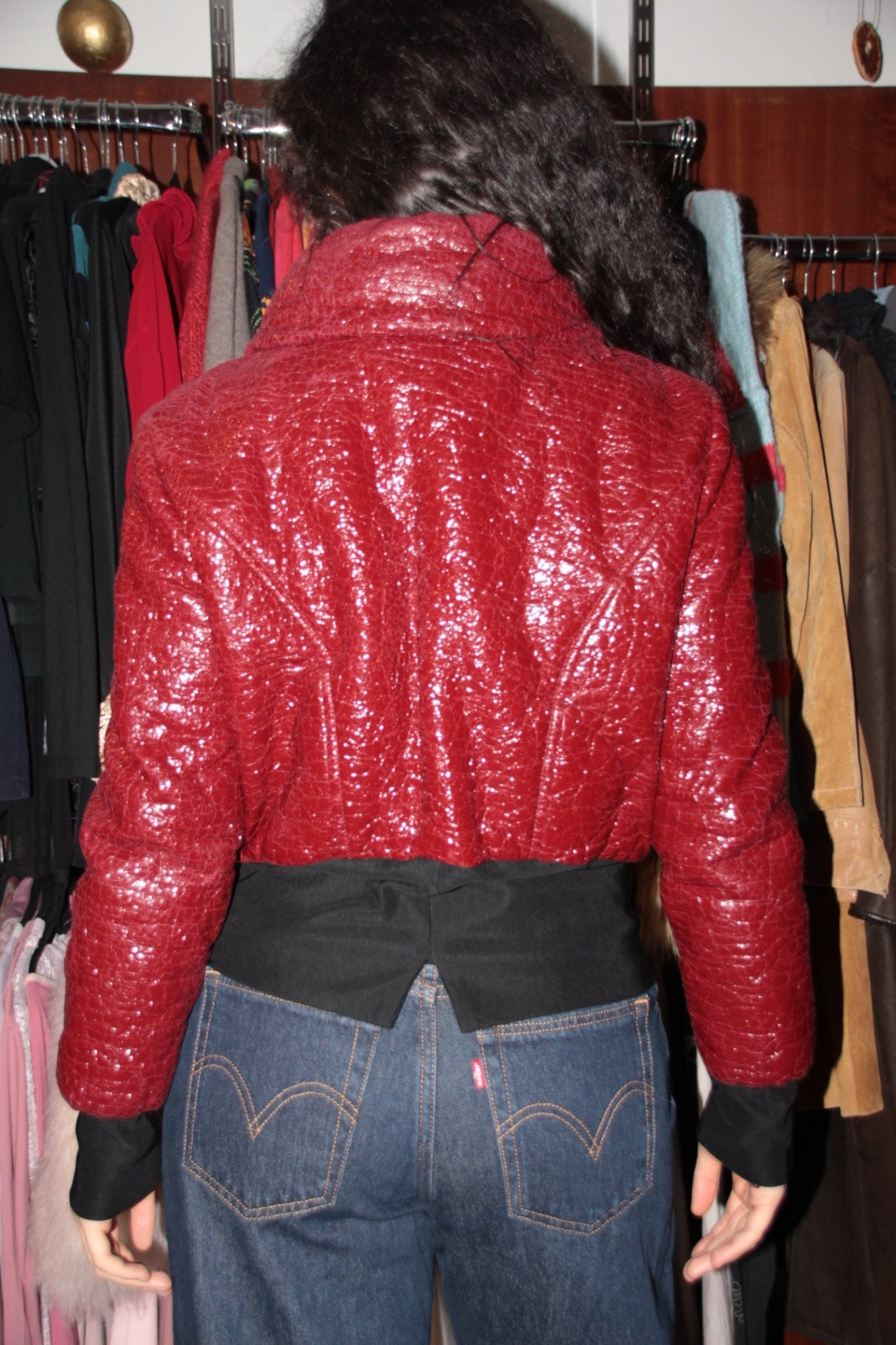 Tuzzi Jacke 38 Weinrot