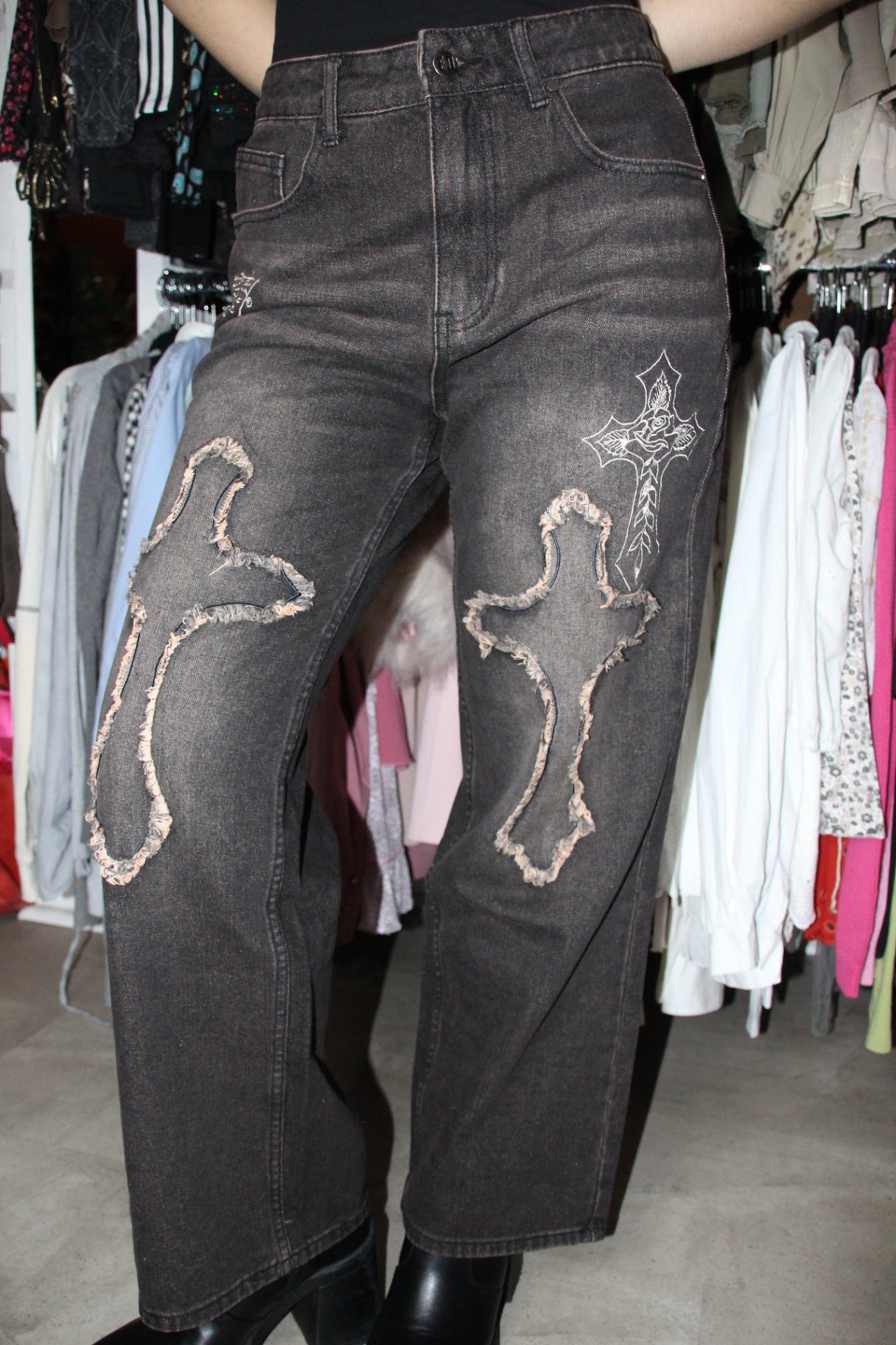 Ed Hardy Jeans S Dunkelbraun