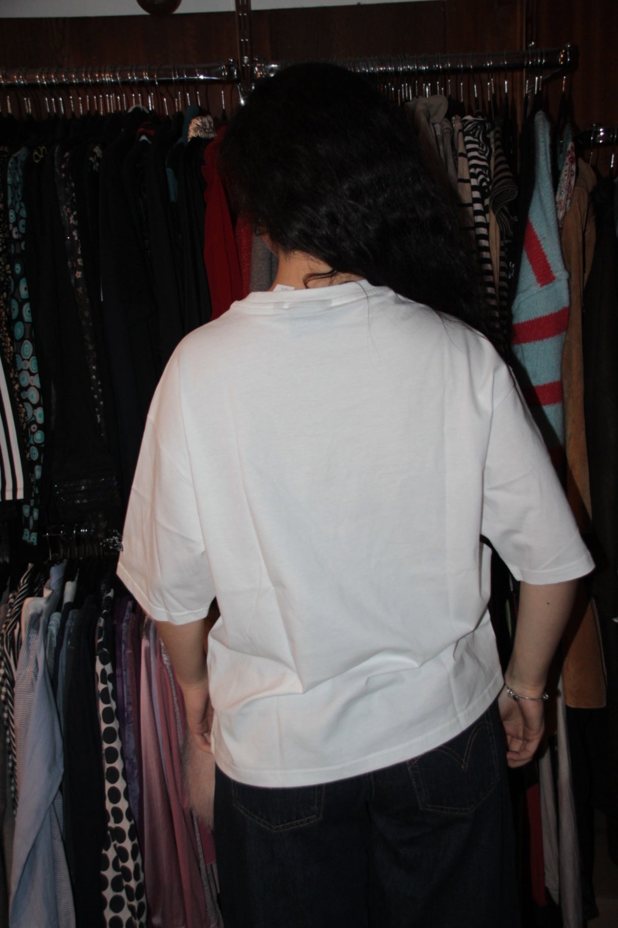 New Era T-Shirt M Weiß