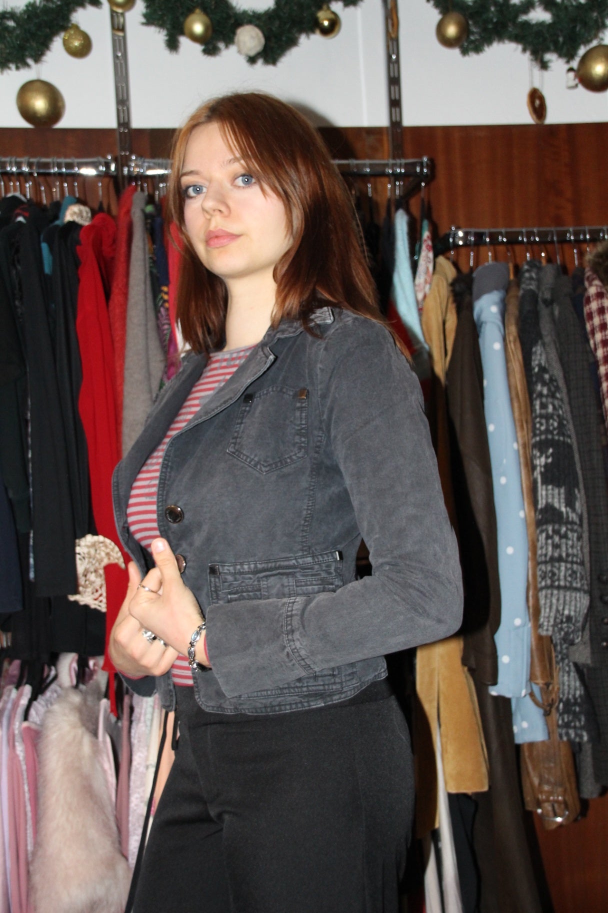 Patricia Pepe Jacke S Grau