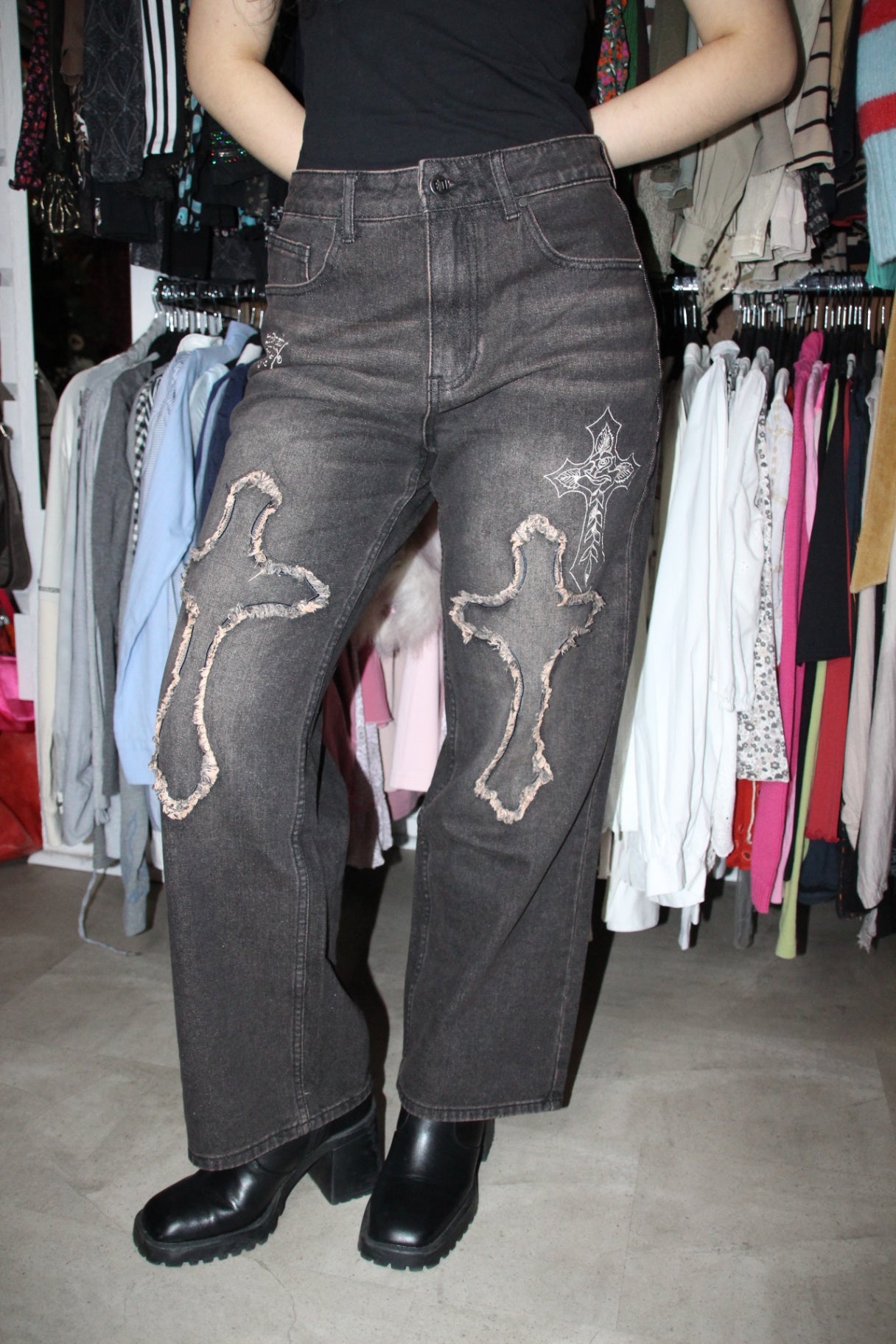 Ed Hardy Jeans S Dunkelbraun