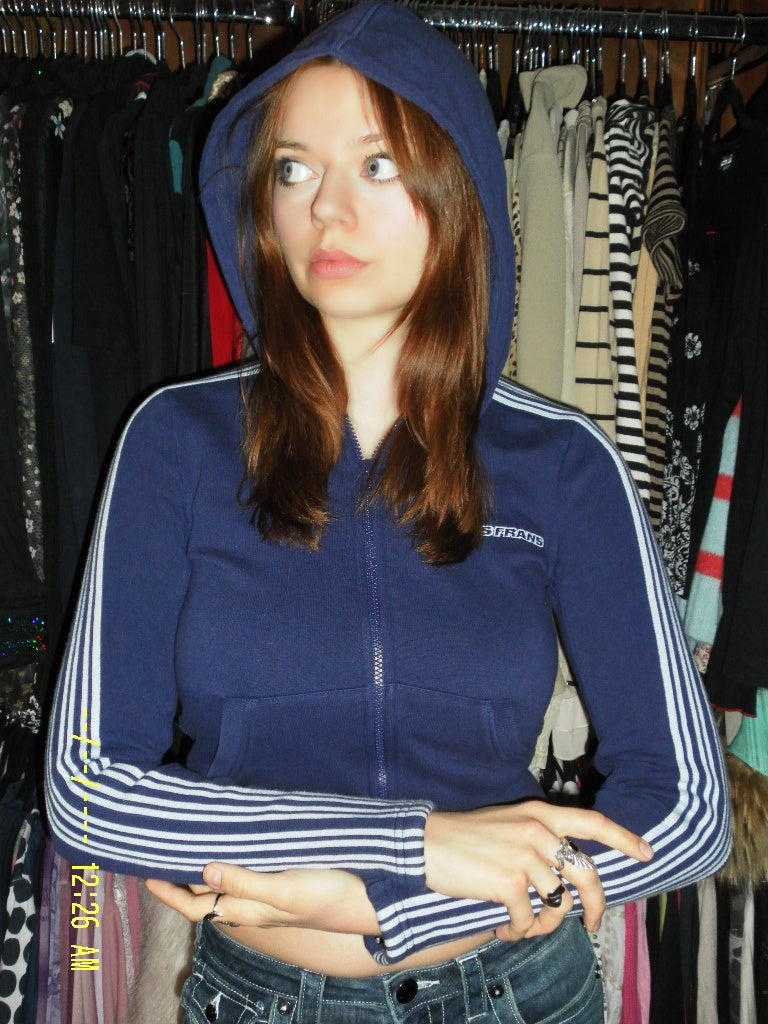 Hoodie Sipper S Blau