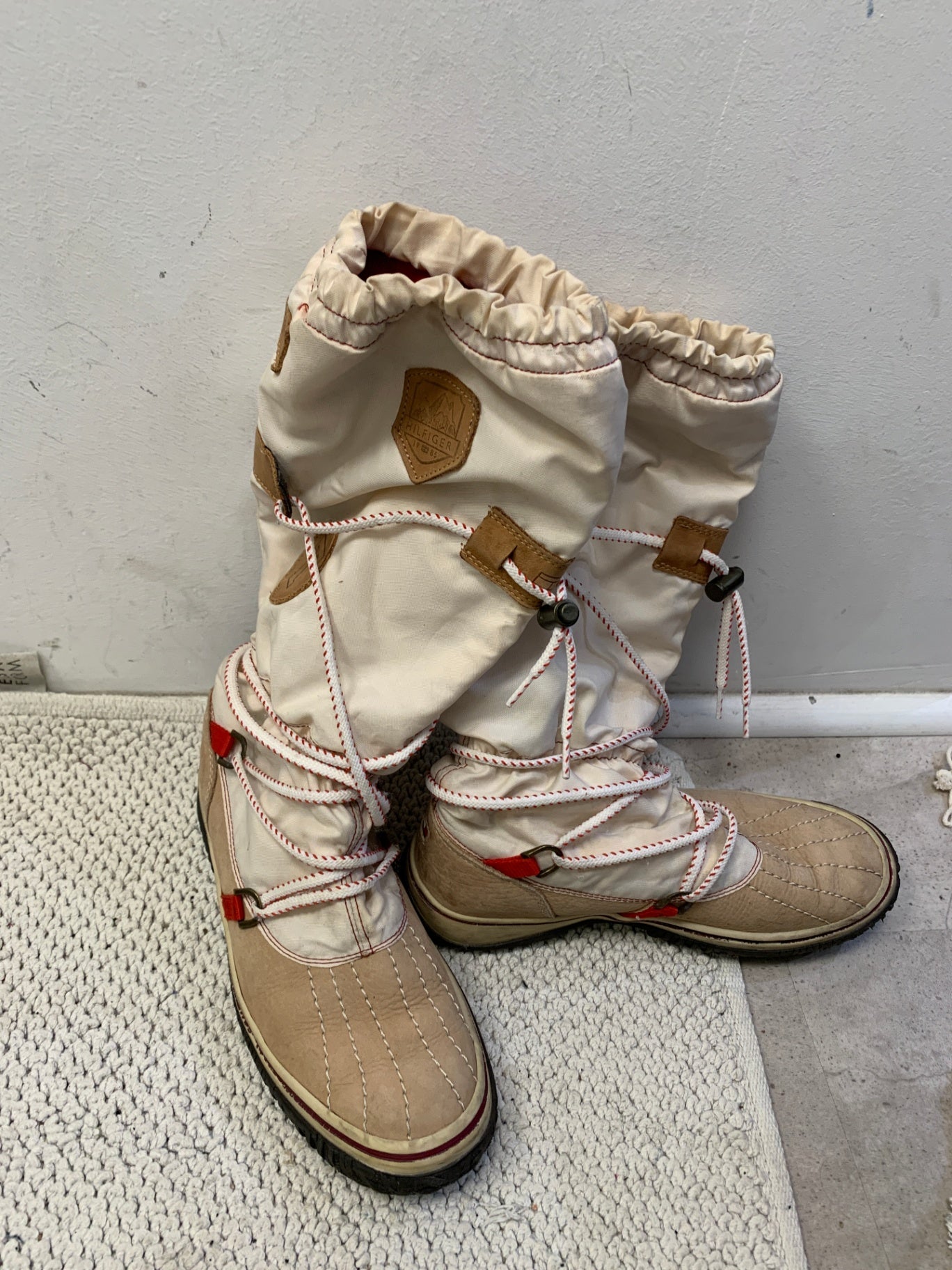 Hilfiger Stiefel Beige