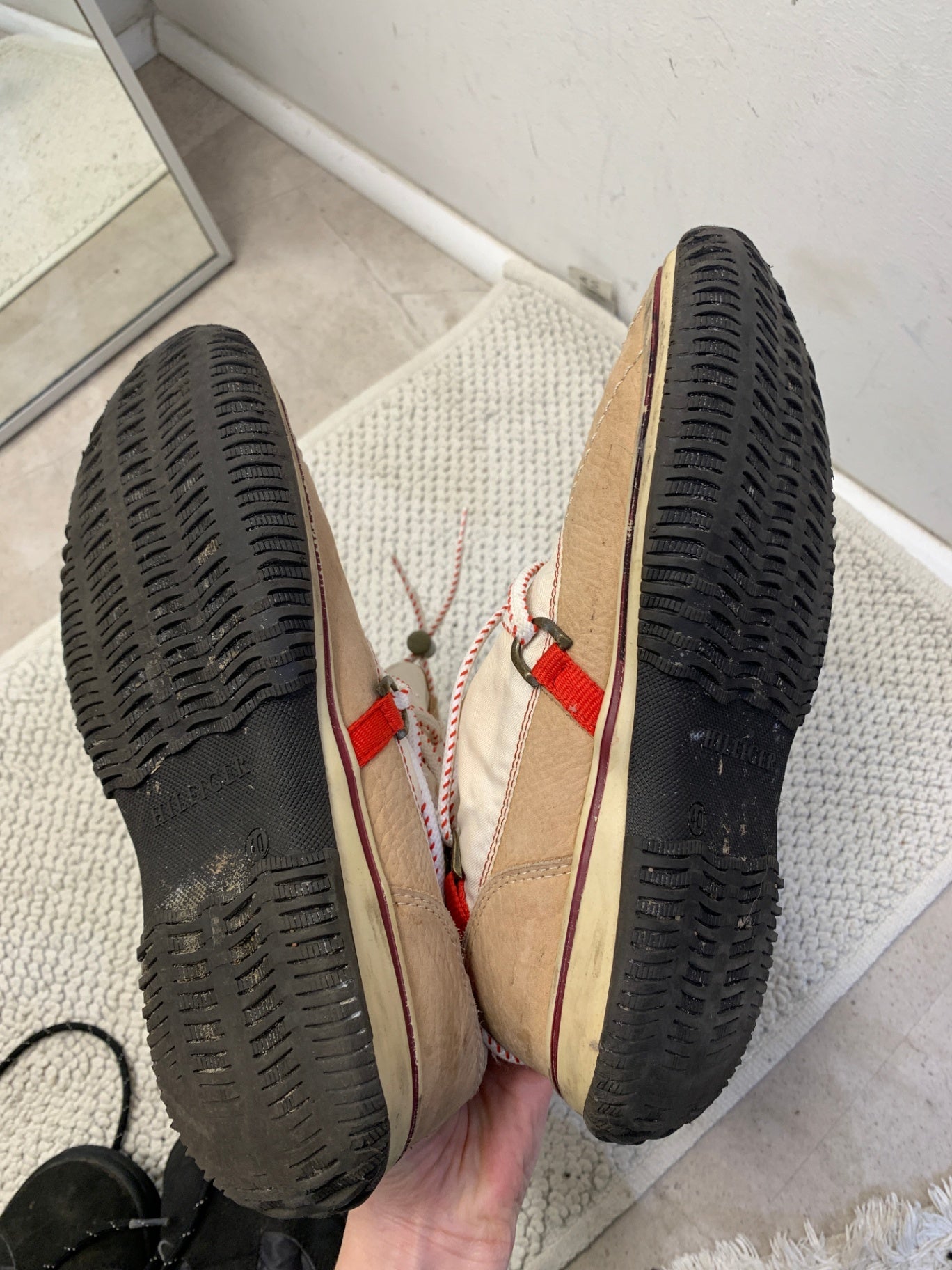 Hilfiger Stiefel Beige