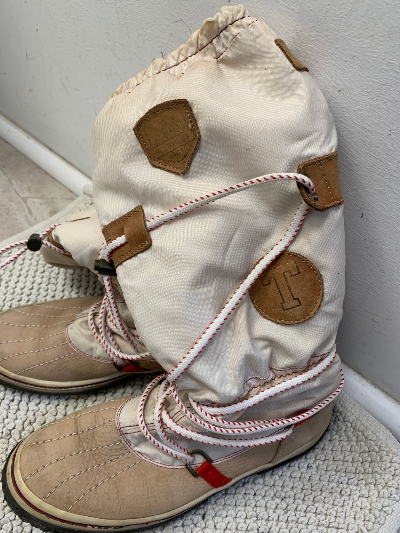 Hilfiger Stiefel Beige