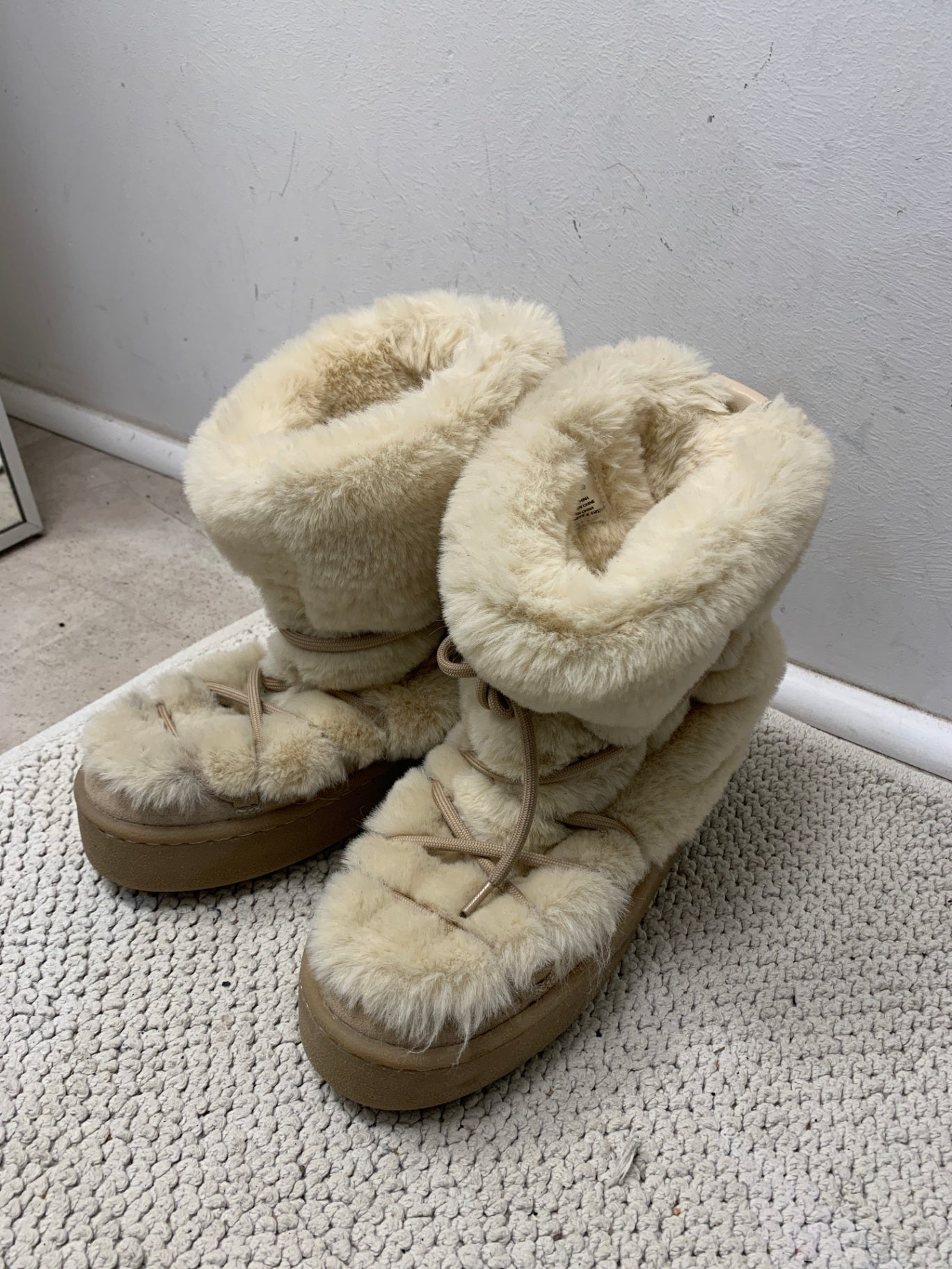 Unbekannt Schuhe 39 Beige