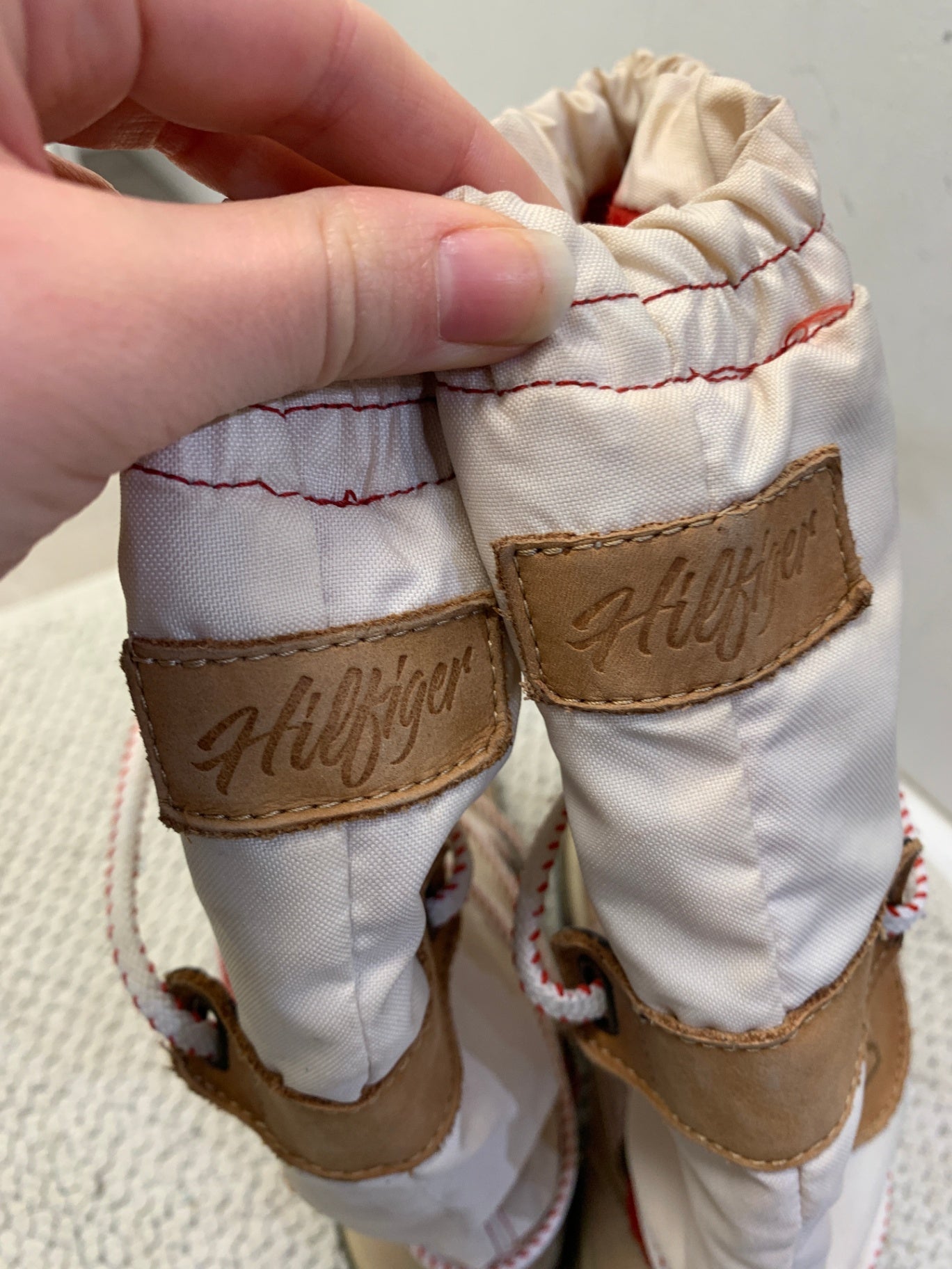 Hilfiger Stiefel Beige