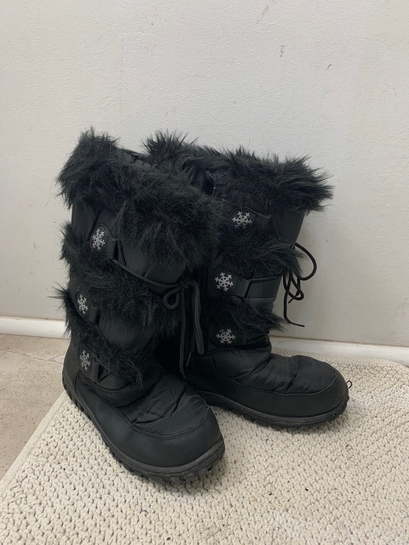 Snow Fun Stiefel 40 Schwarz