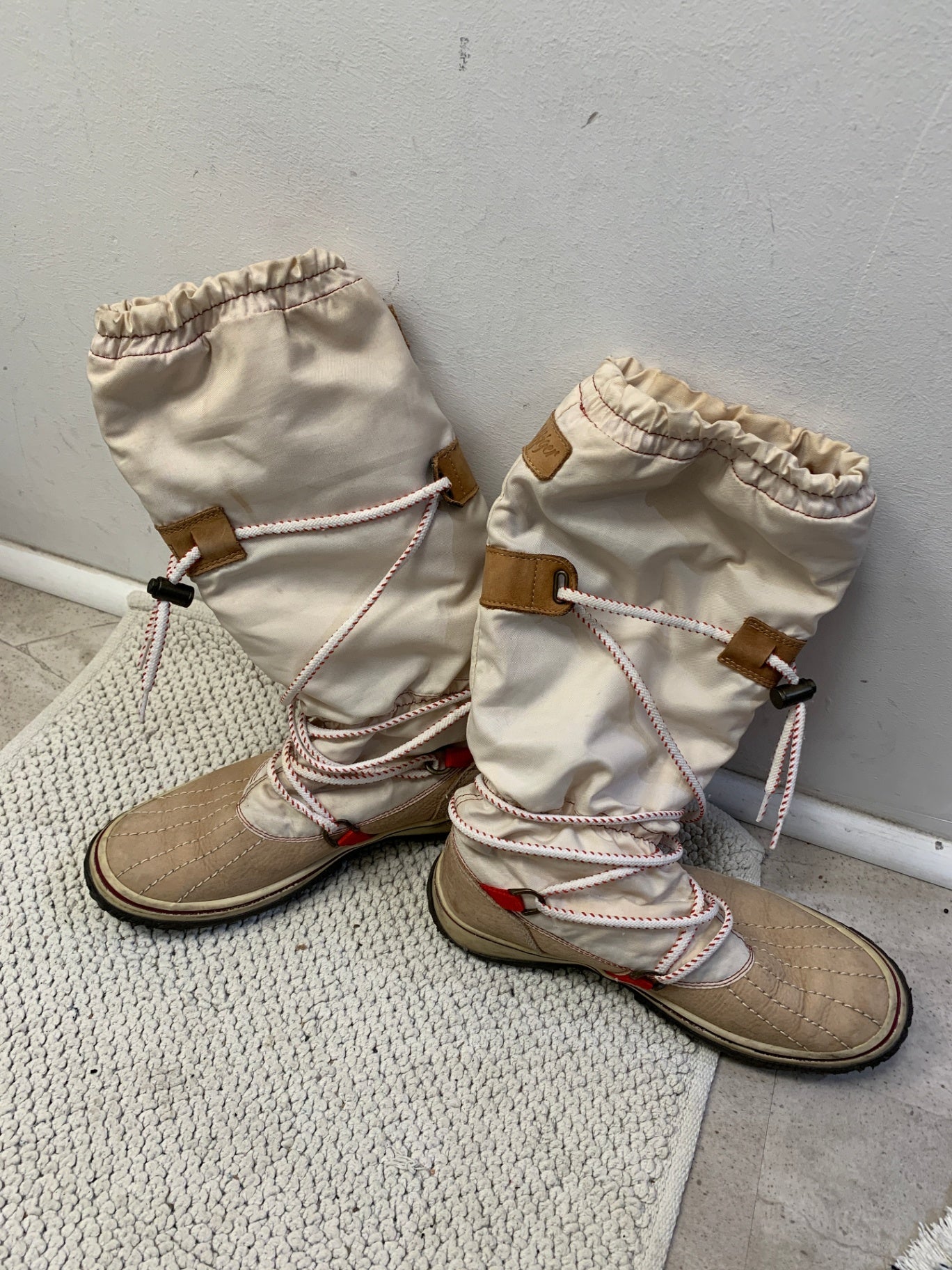 Hilfiger Stiefel Beige
