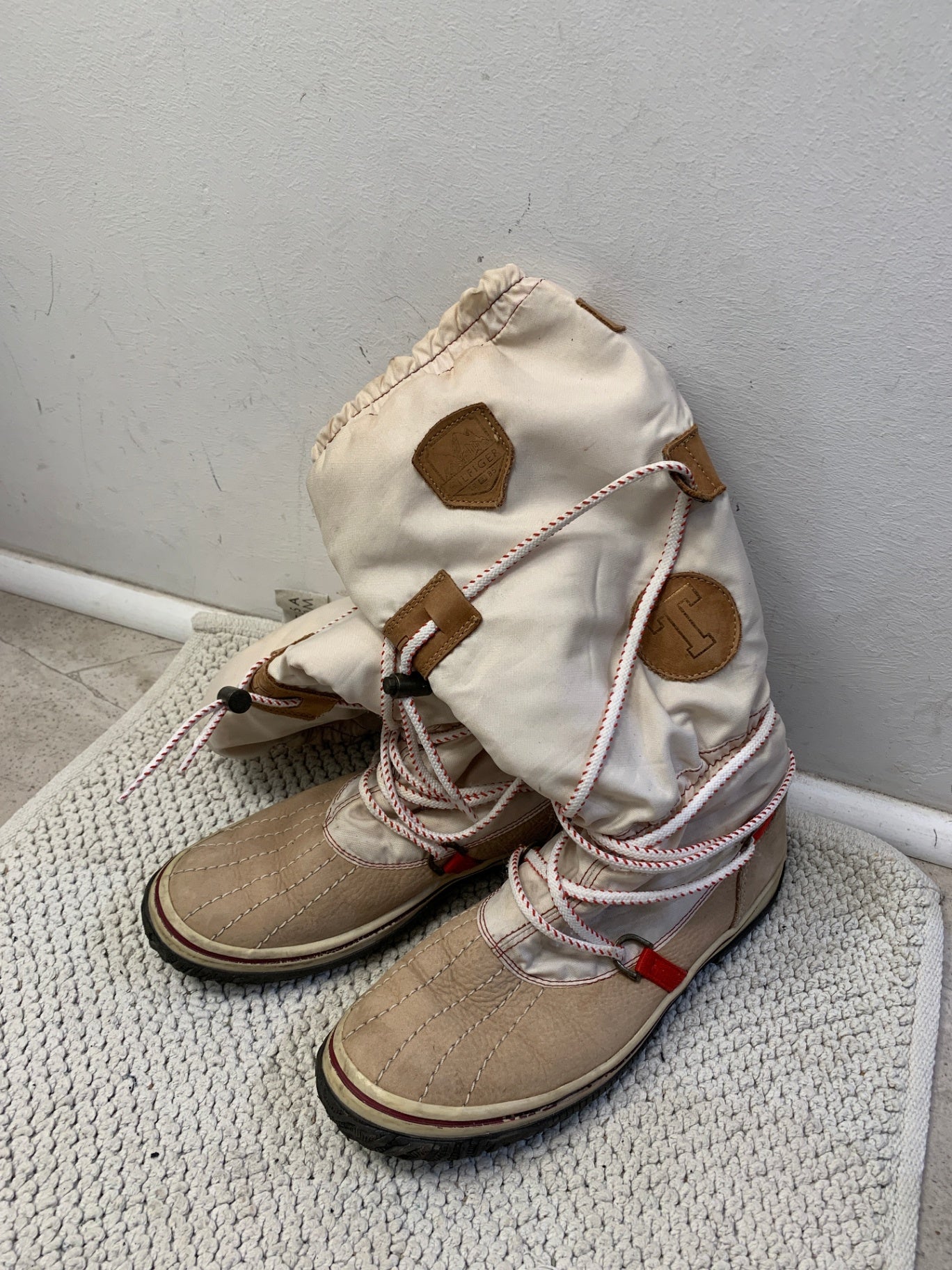 Hilfiger Stiefel Beige