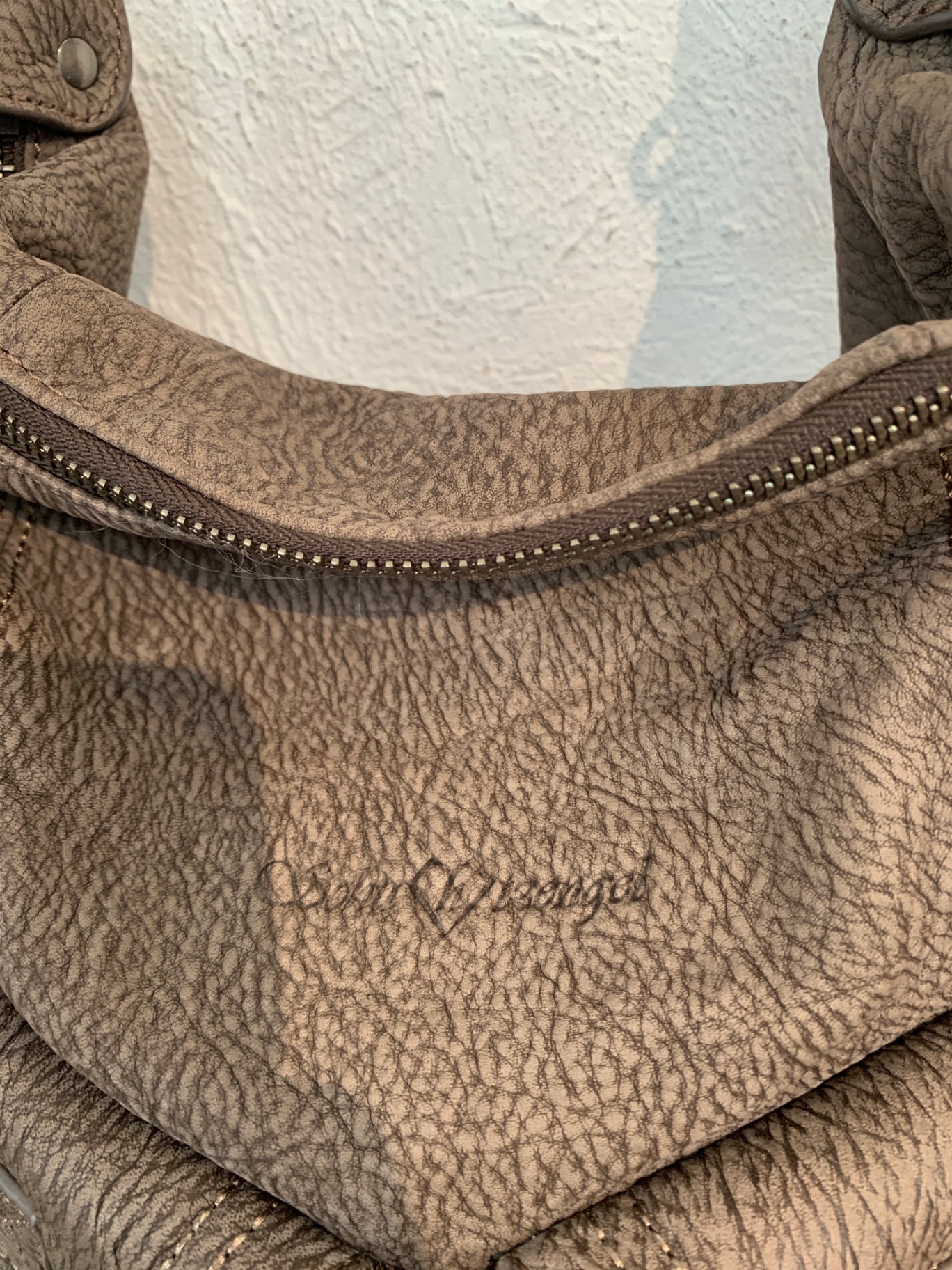 Schutzengel Handtasche Braun